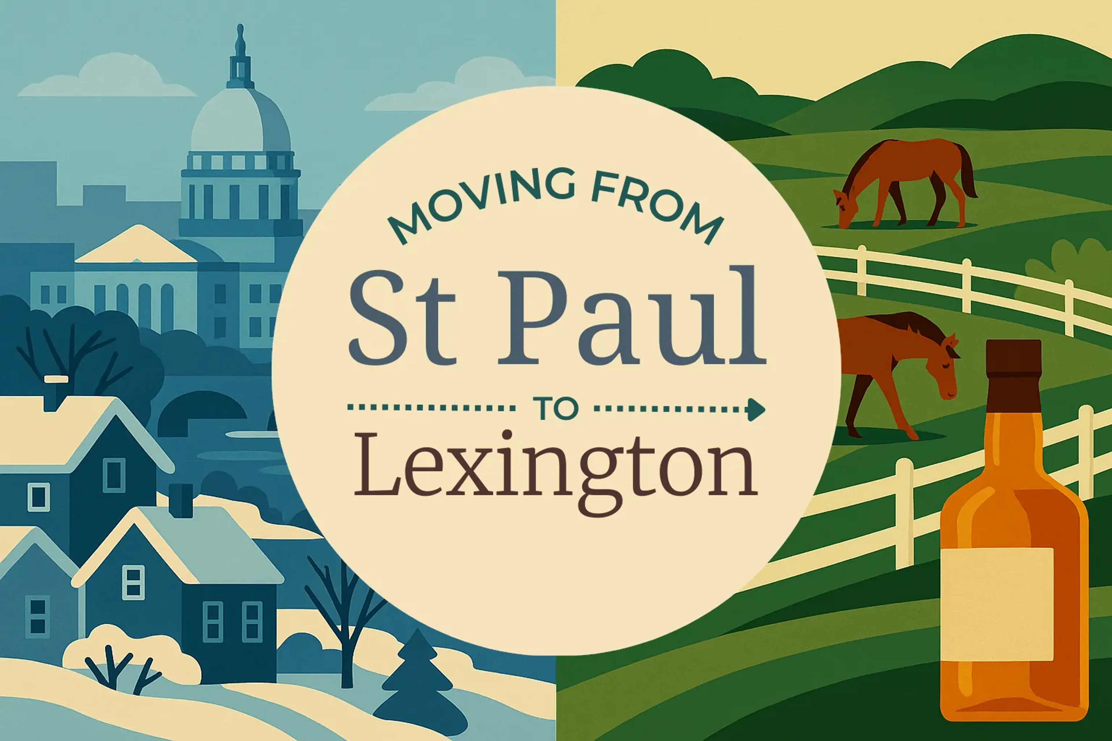 Side-by-side comparison of St. Paul to Lexington moving companies