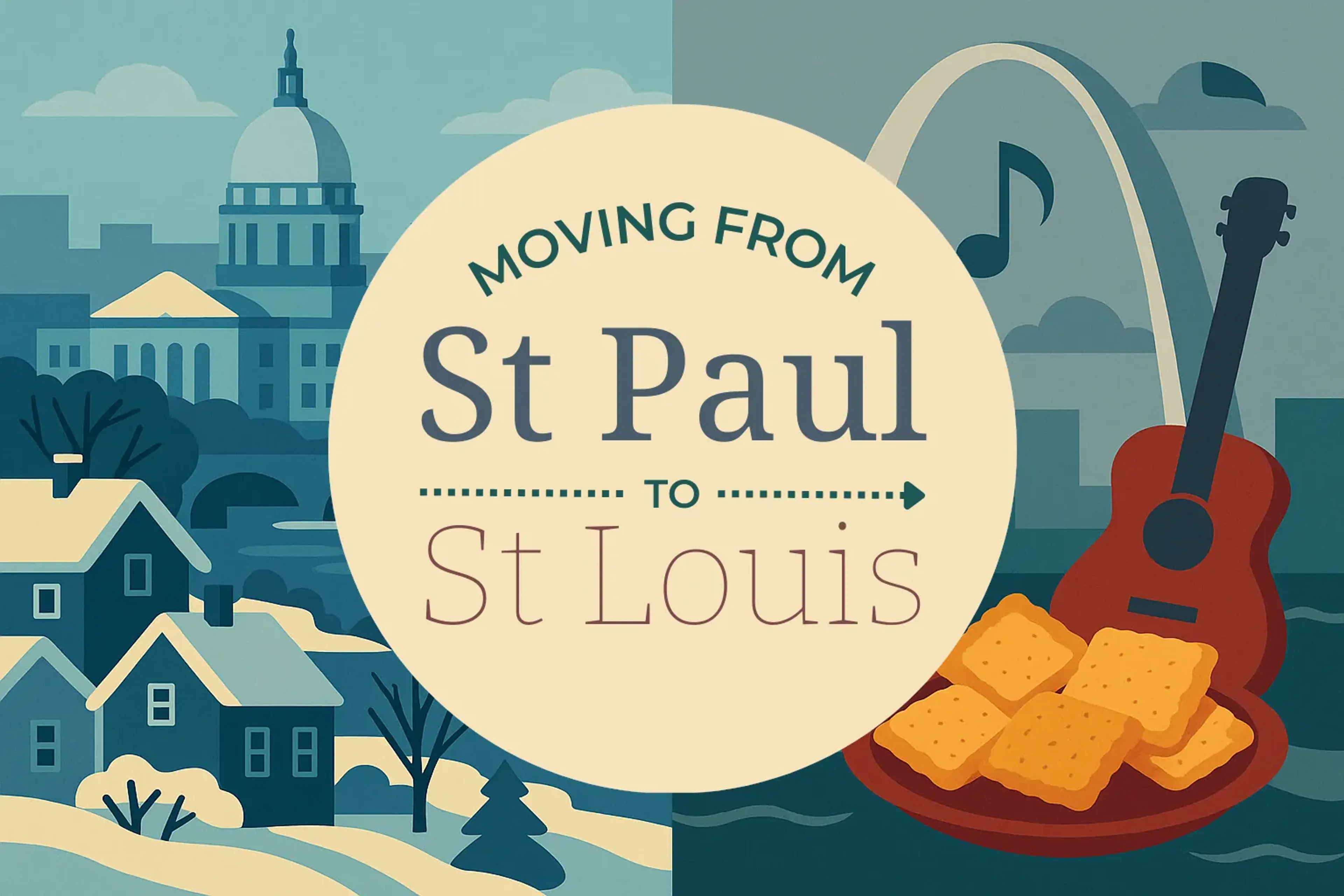 Side-by-side comparison of St. Paul to St. Louis moving companies