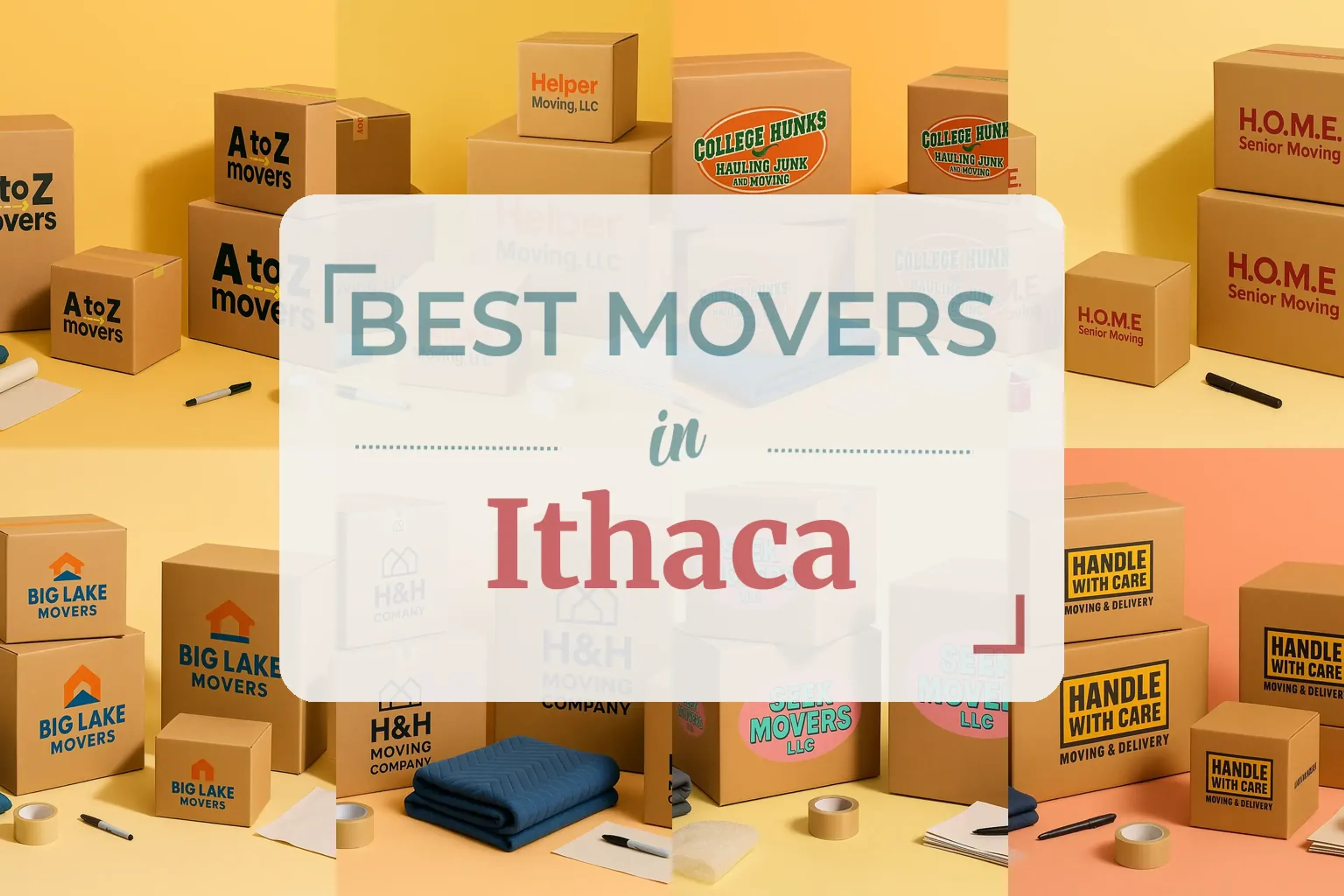 Side-by-side comparison of Ithaca moving companies