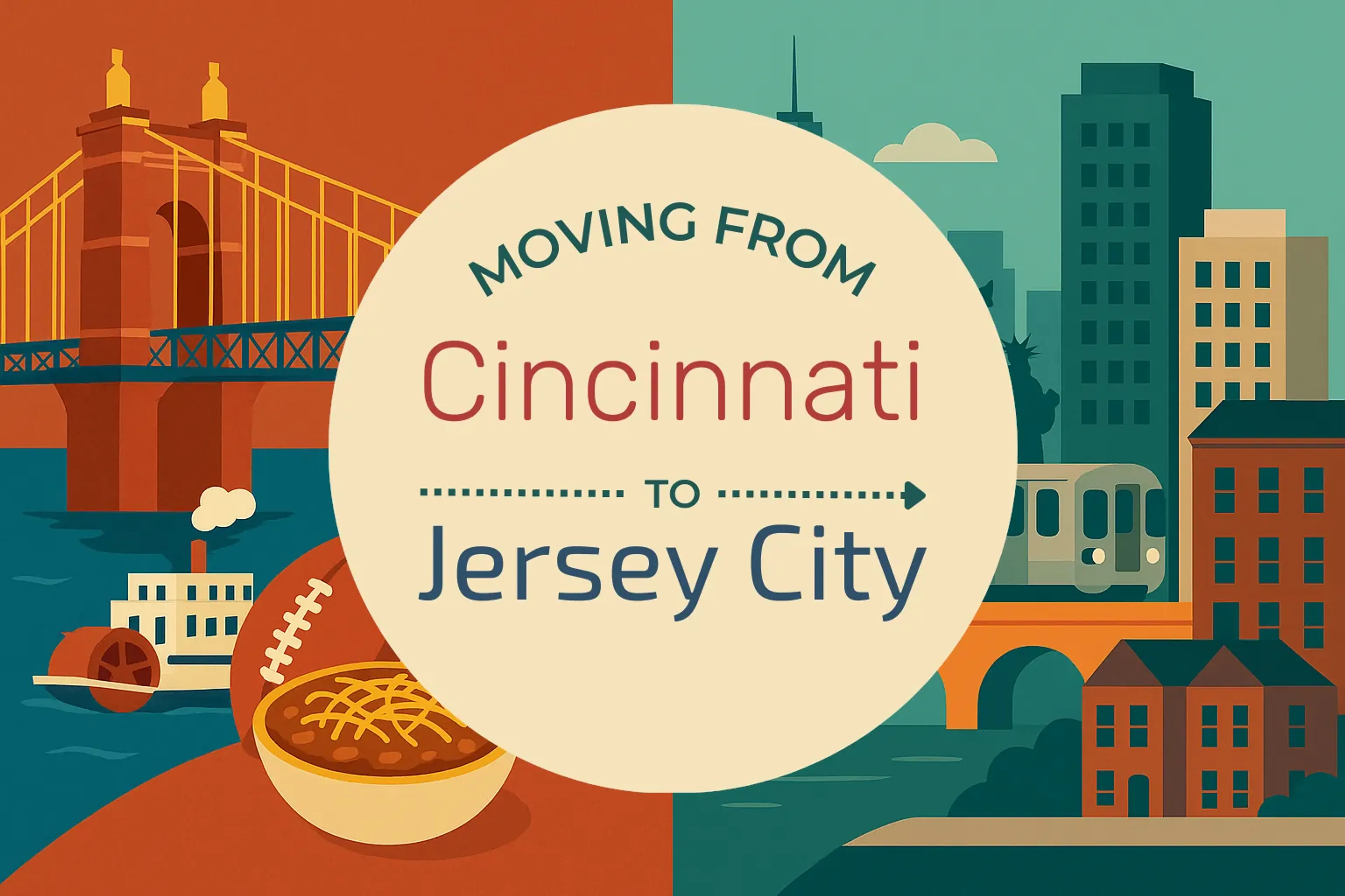 Side-by-side comparison of Cincinnati to Jersey City moving companies