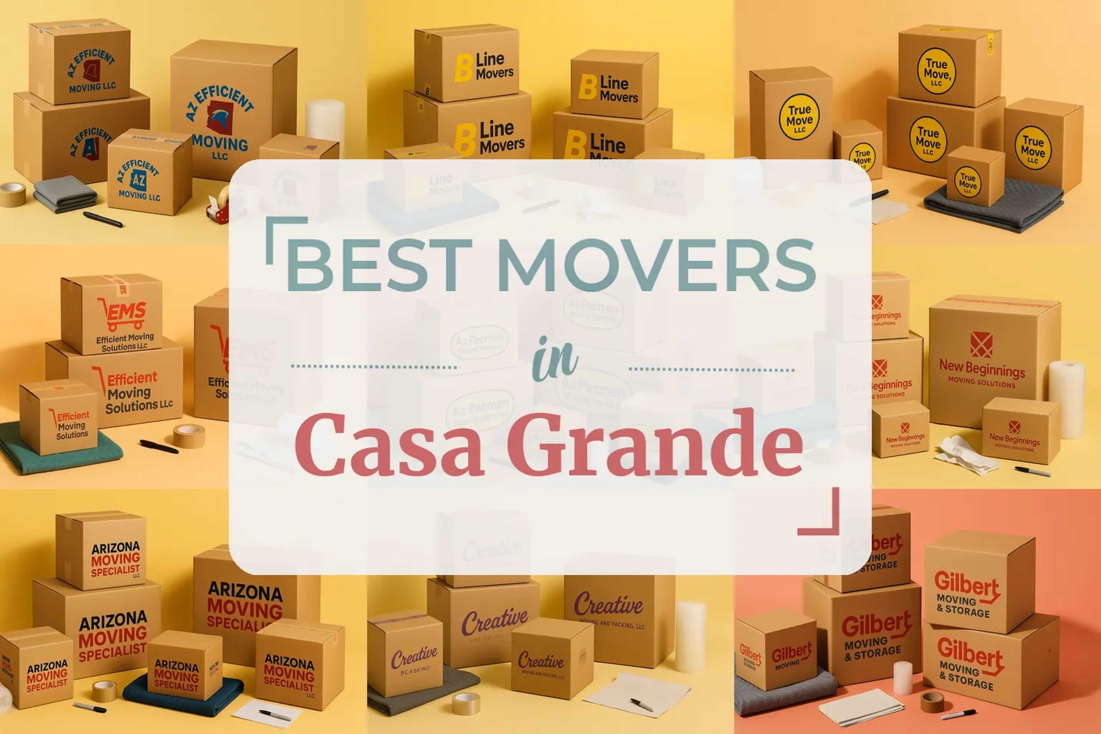 Side-by-side comparison of Casa Grande moving companies