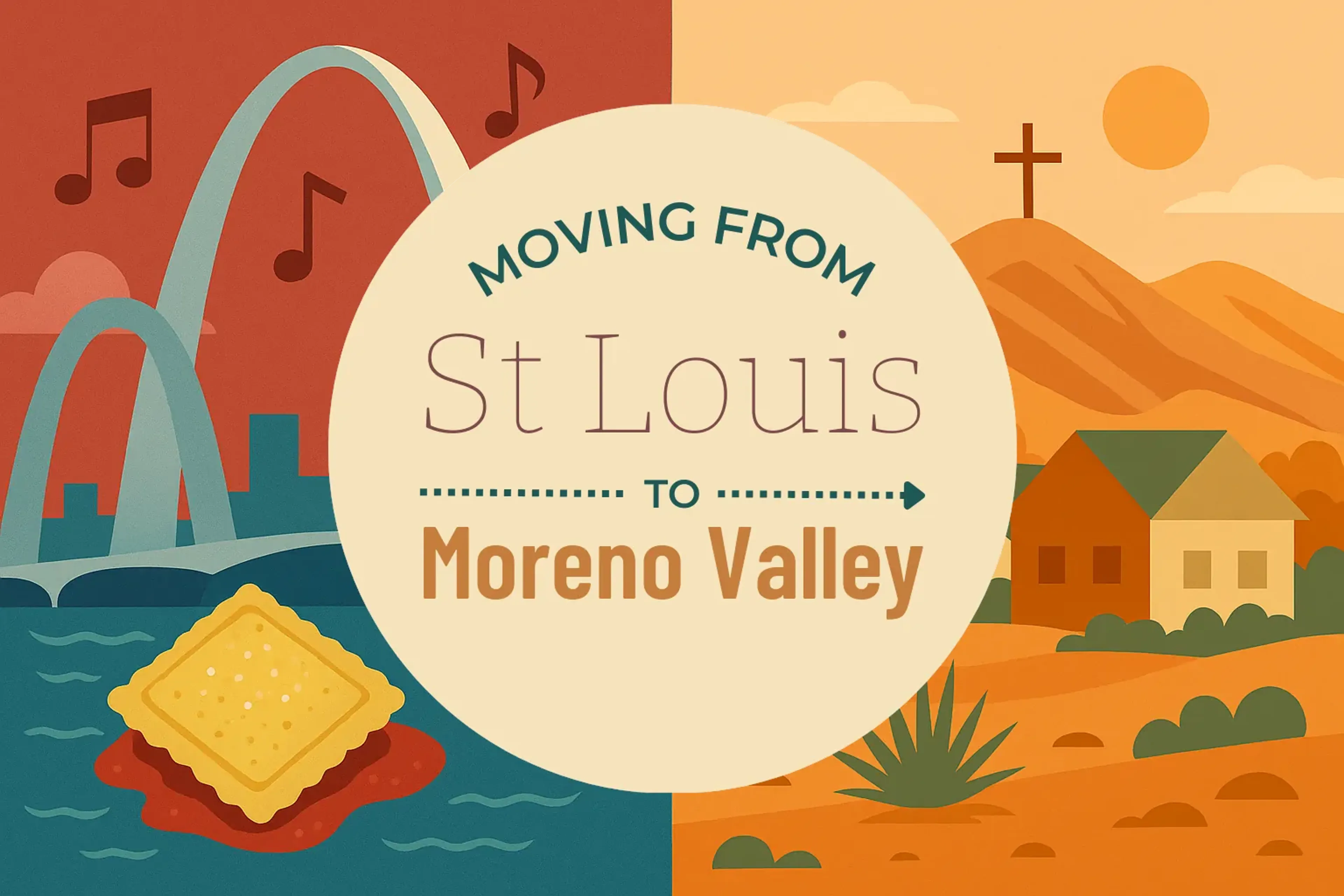 Side-by-side comparison of St. Louis to Moreno Valley moving companies