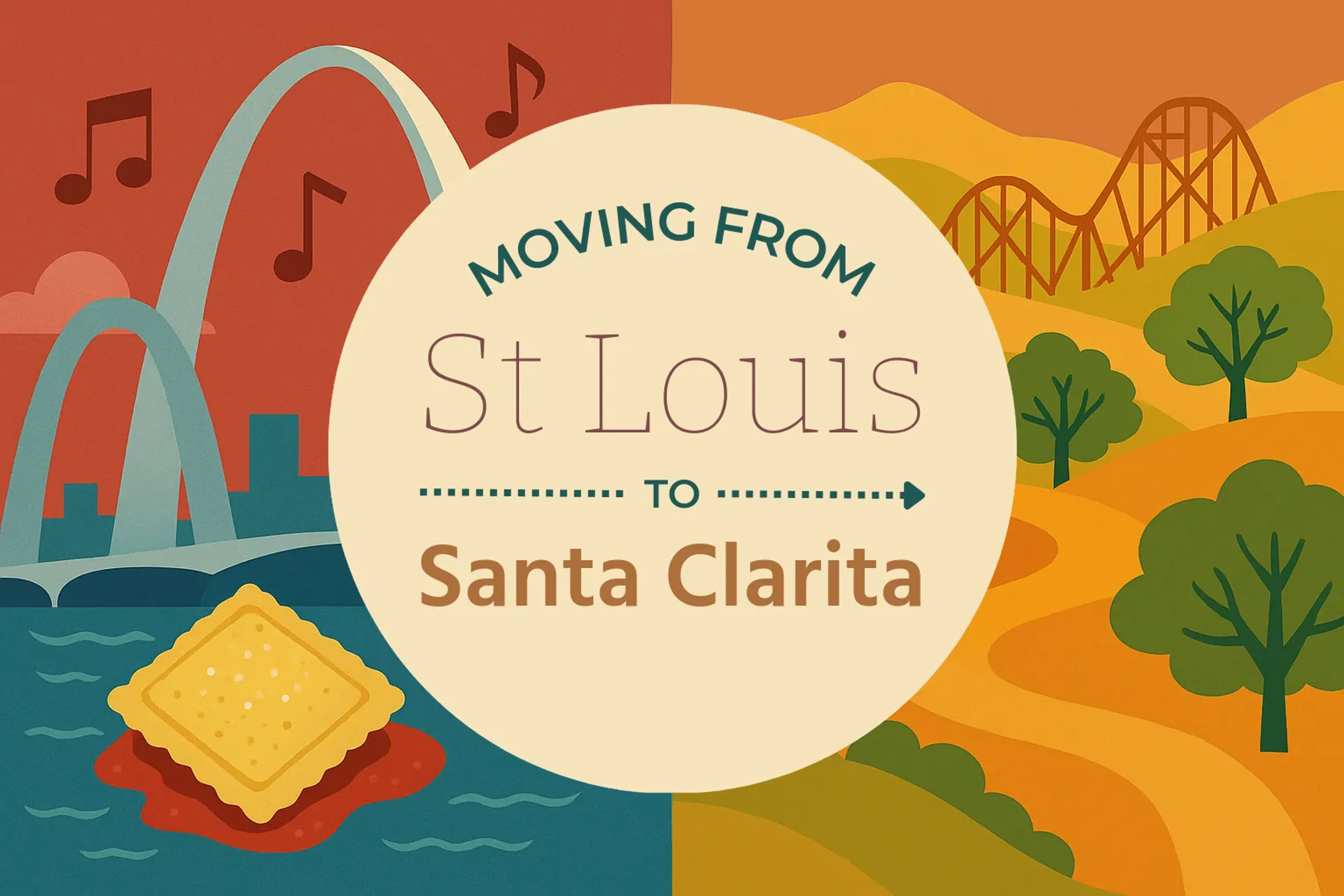Side-by-side comparison of St. Louis to Santa Clarita moving companies