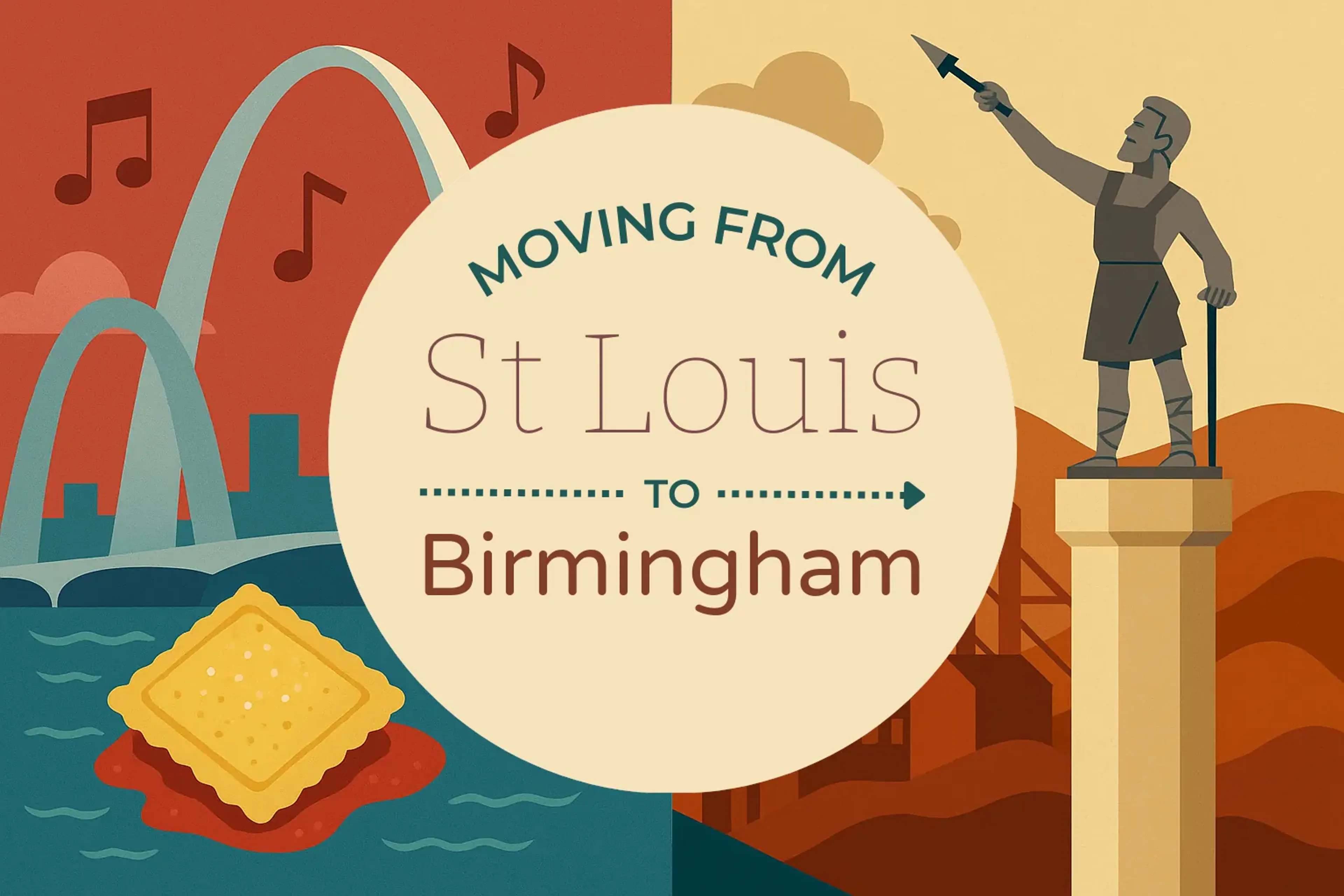 Side-by-side comparison of St. Louis to Birmingham moving companies