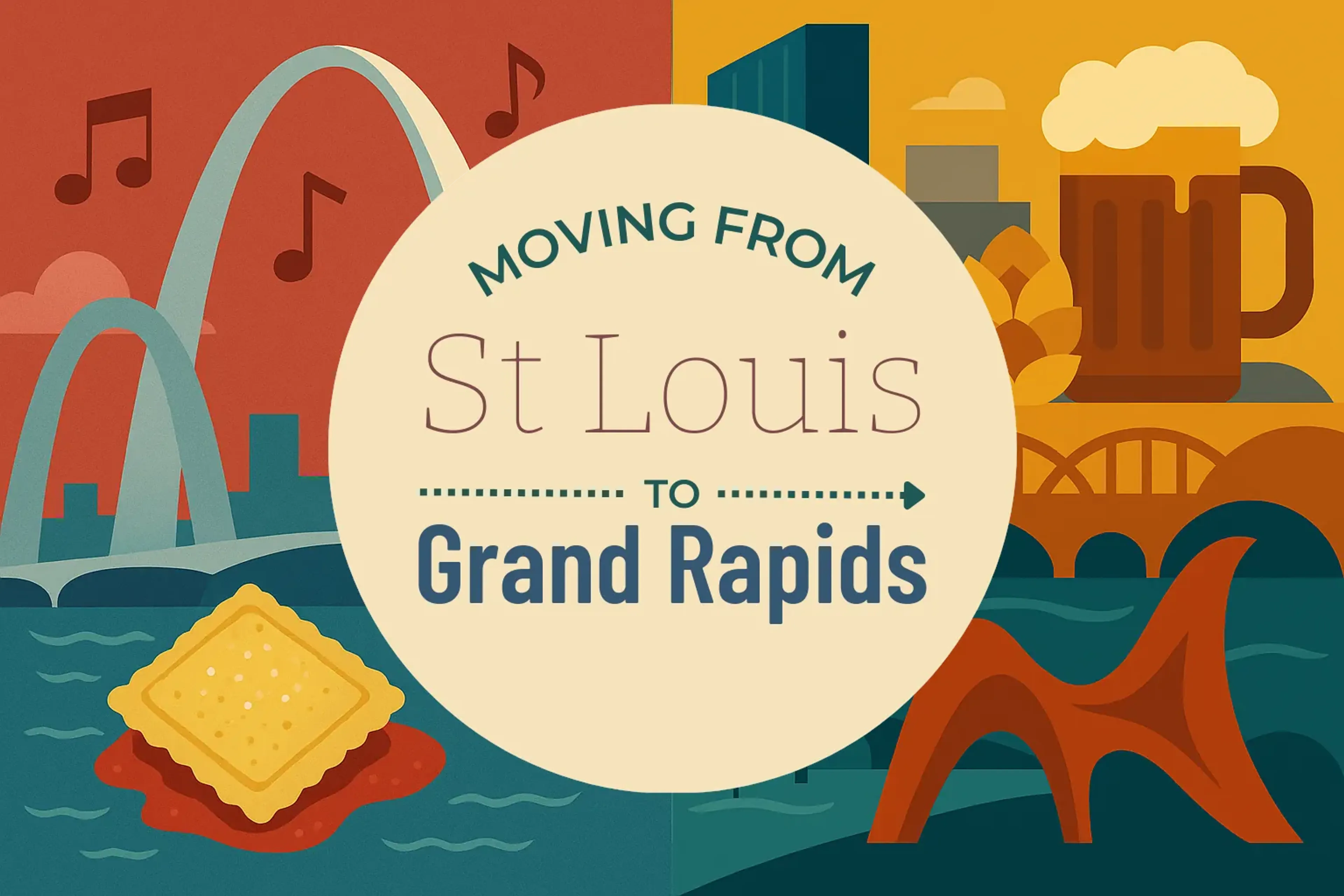 Side-by-side comparison of St. Louis to Grand Rapids moving companies
