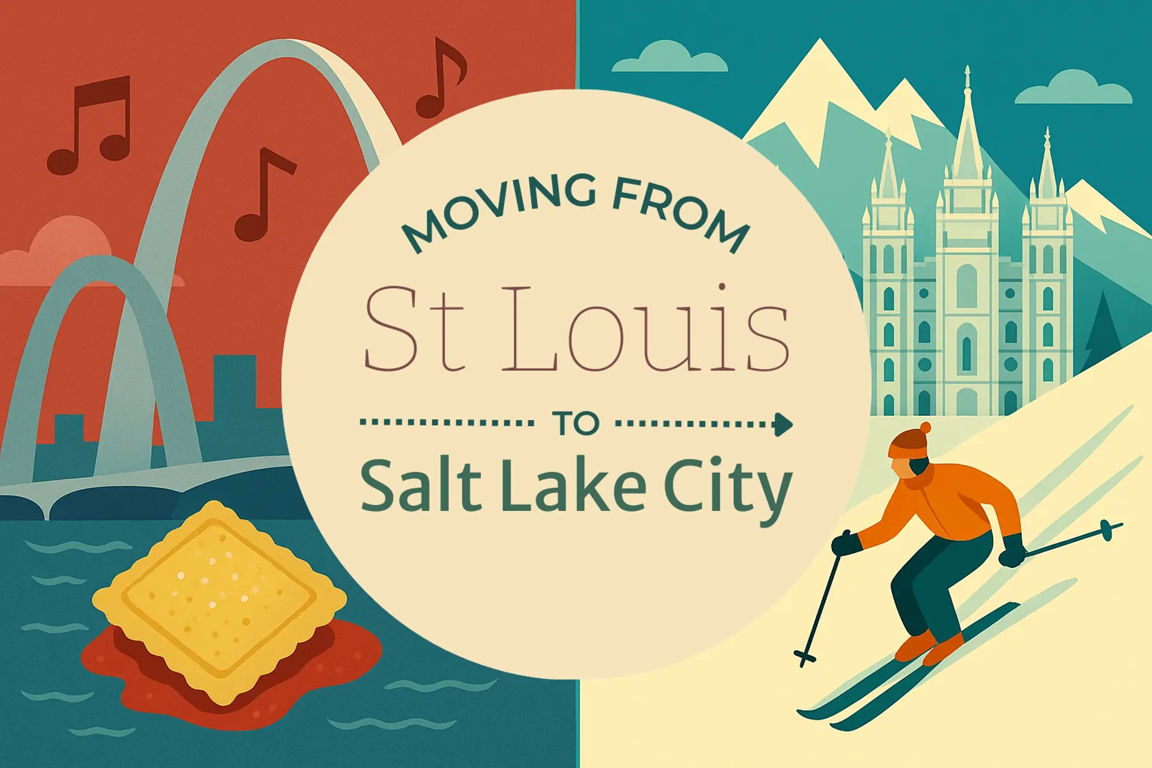 Side-by-side comparison of St. Louis to Salt Lake City moving companies