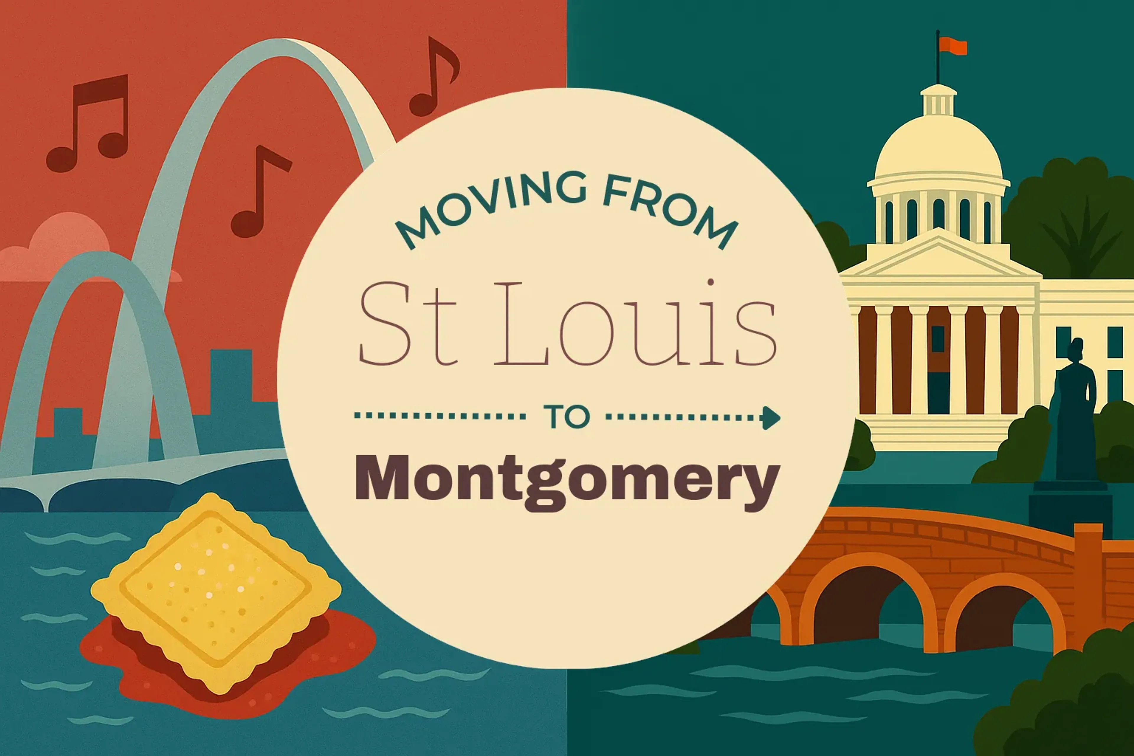 Side-by-side comparison of St. Louis to Montgomery moving companies