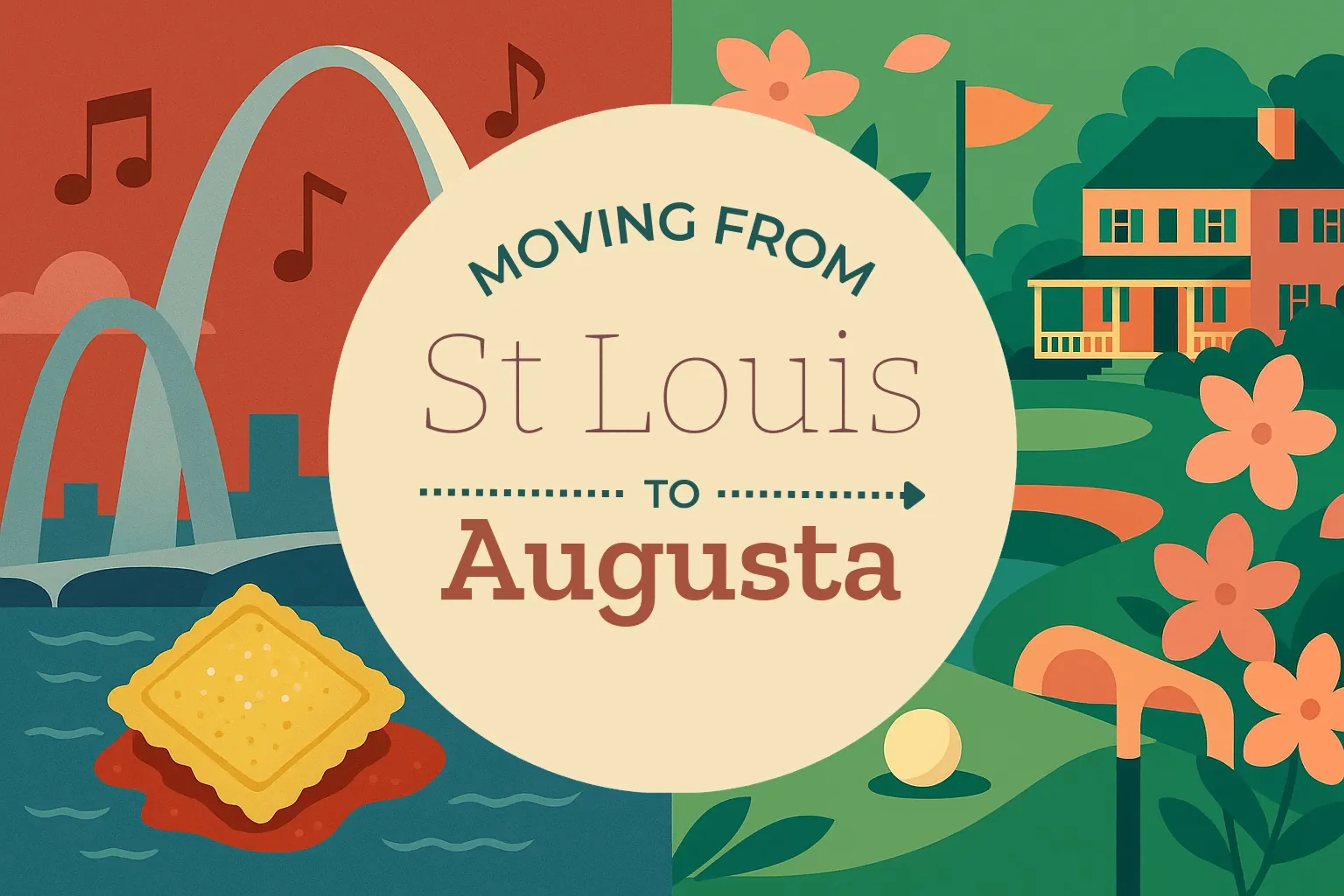 Side-by-side comparison of St. Louis to Augusta moving companies