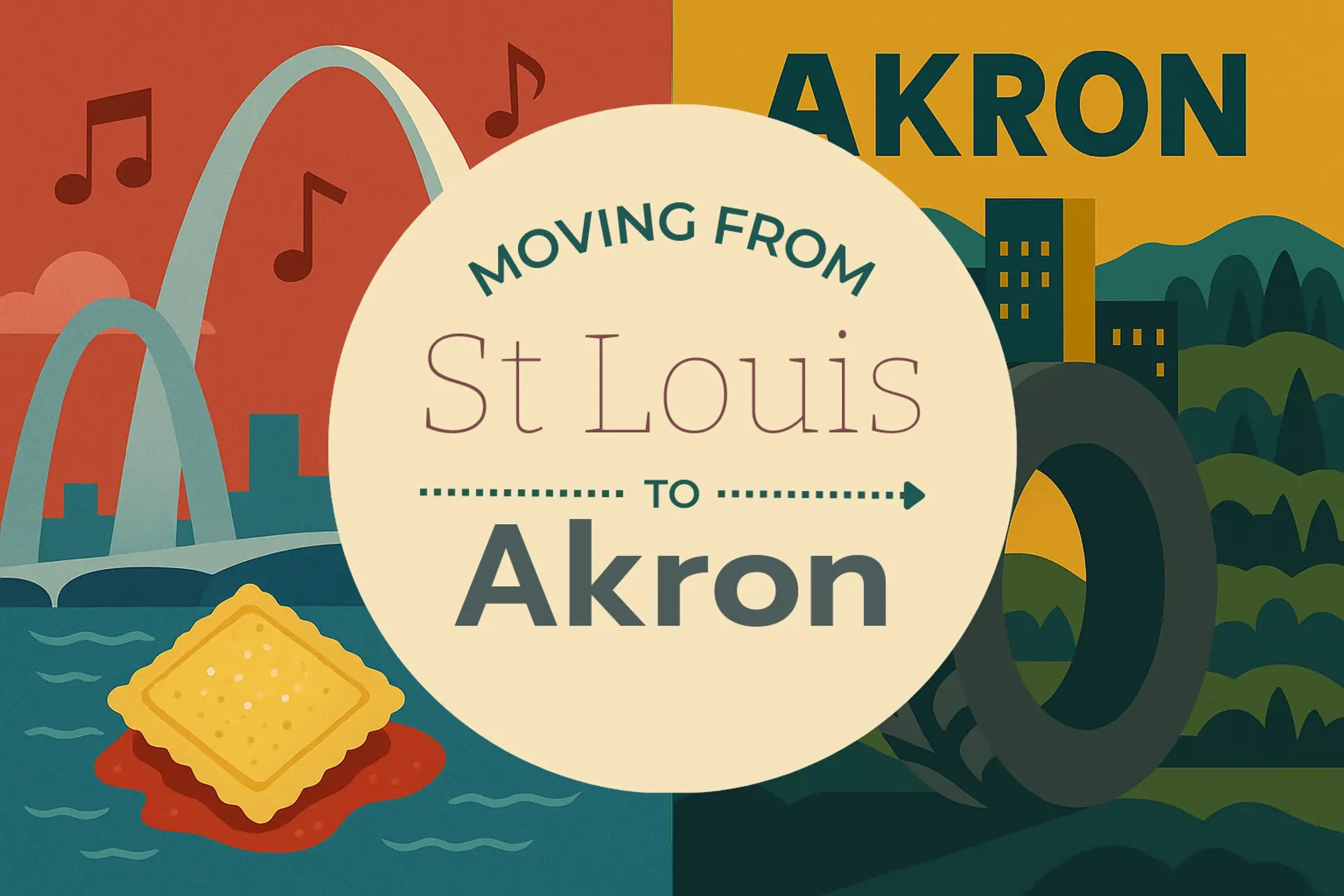 Side-by-side comparison of St. Louis to Akron moving companies