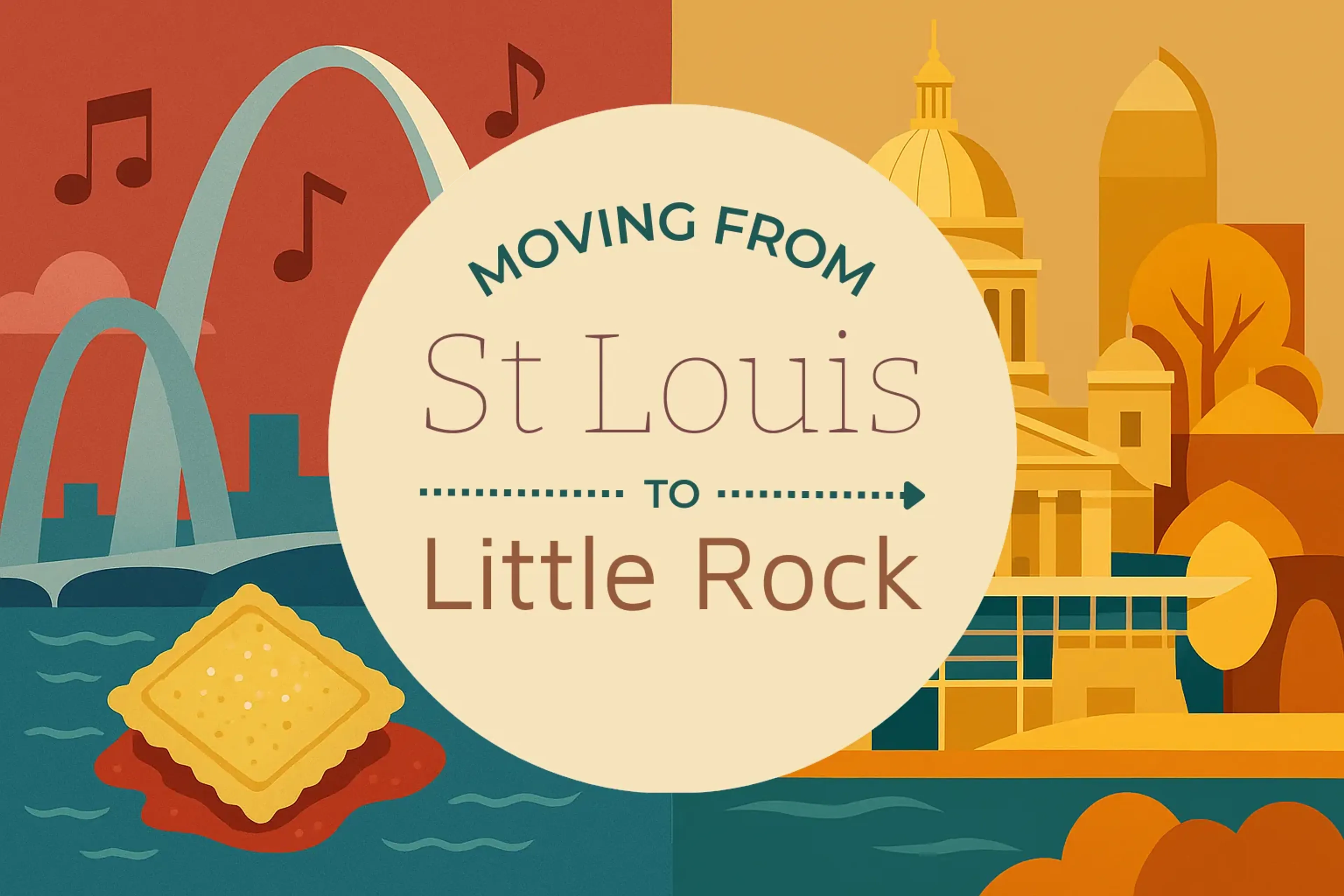 Side-by-side comparison of St. Louis to Little Rock moving companies
