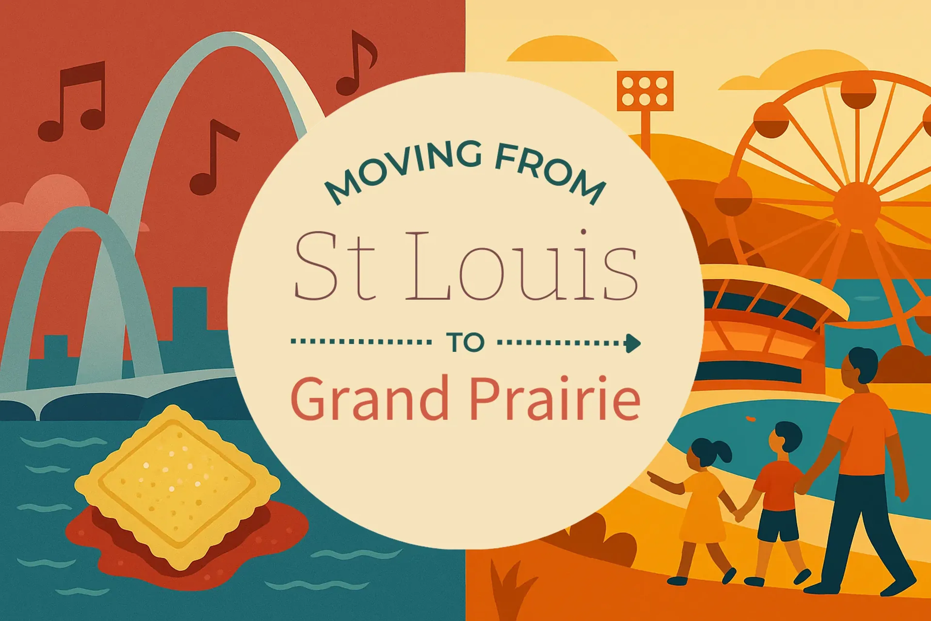 Side-by-side comparison of St. Louis to Grand Prairie moving companies