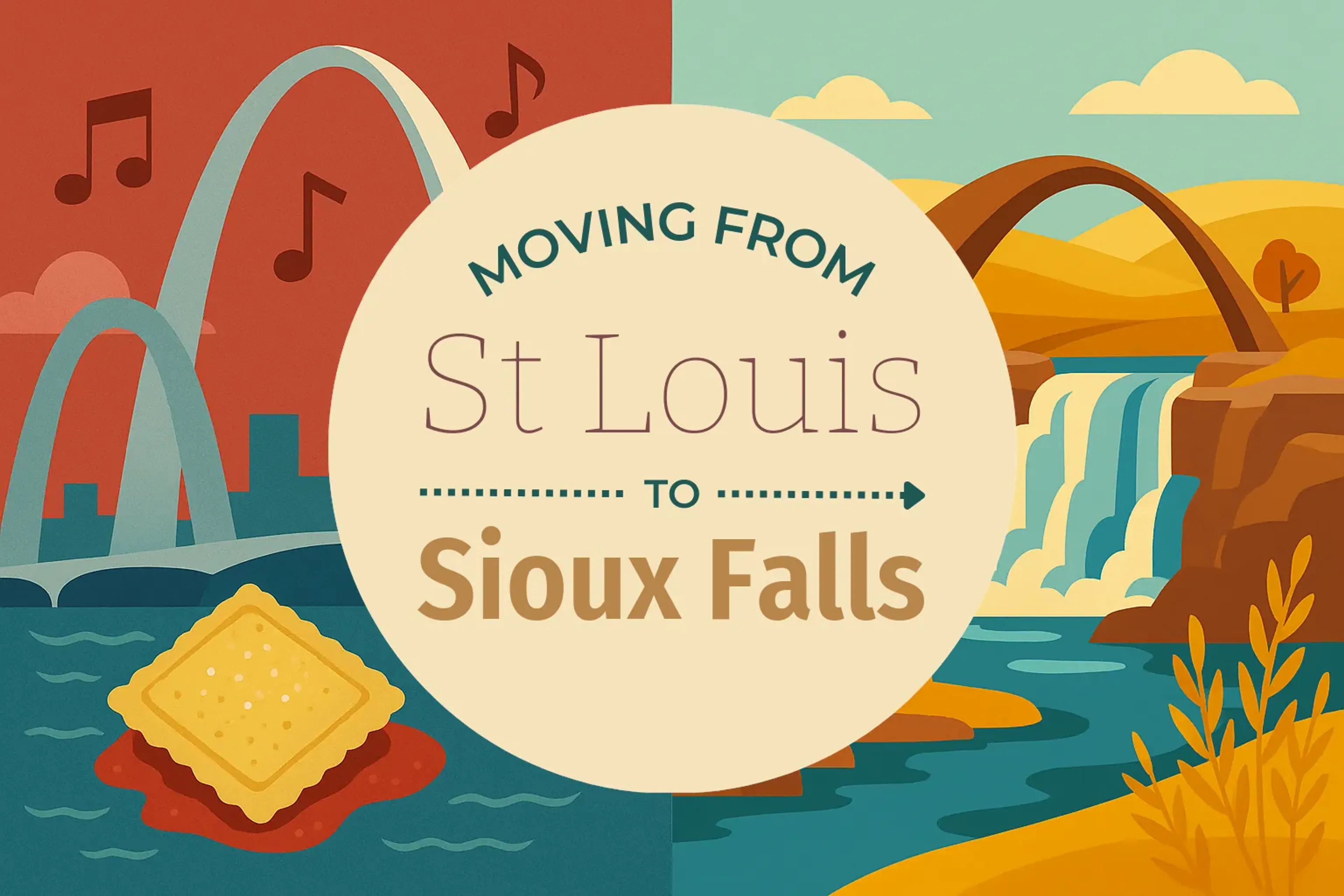 Side-by-side comparison of St. Louis to Sioux Falls moving companies