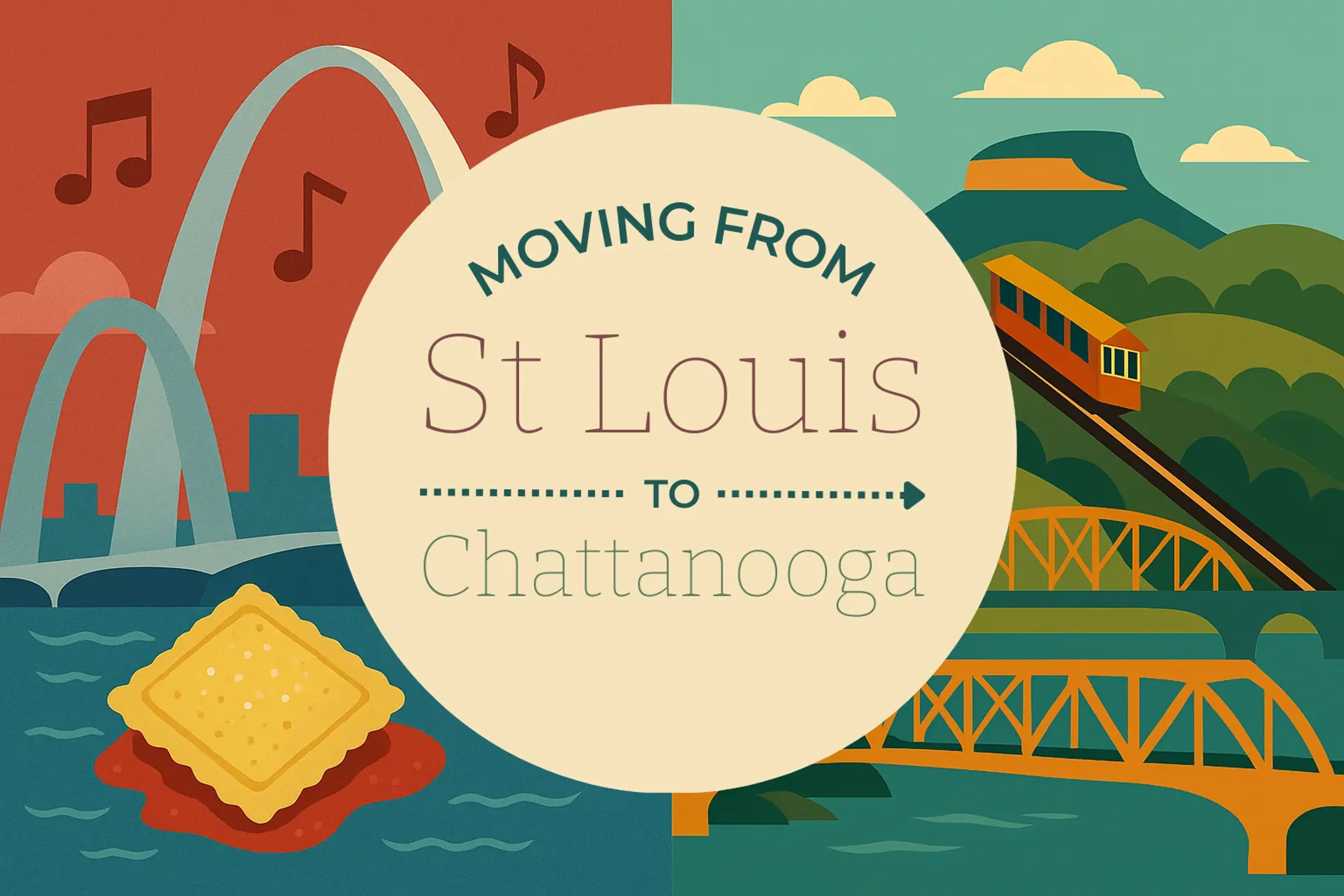 Side-by-side comparison of St. Louis to Chattanooga moving companies