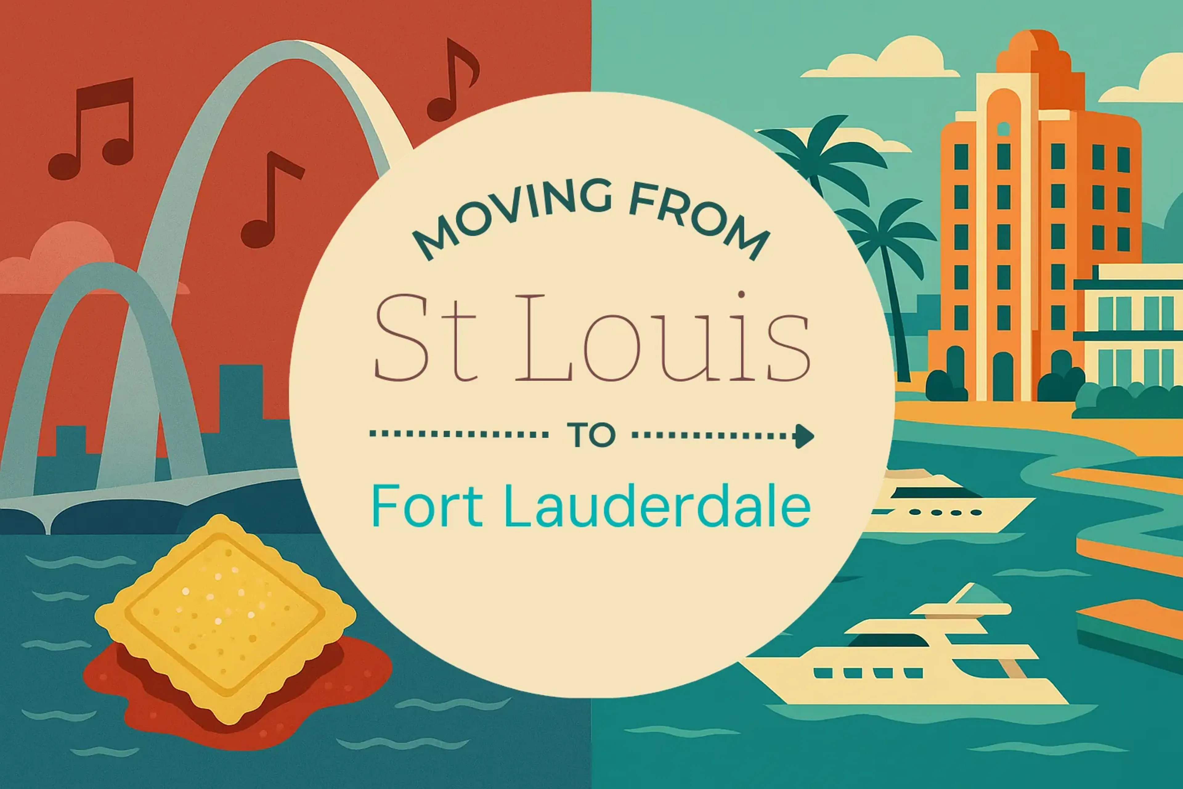 Side-by-side comparison of St. Louis to Fort Lauderdale moving companies