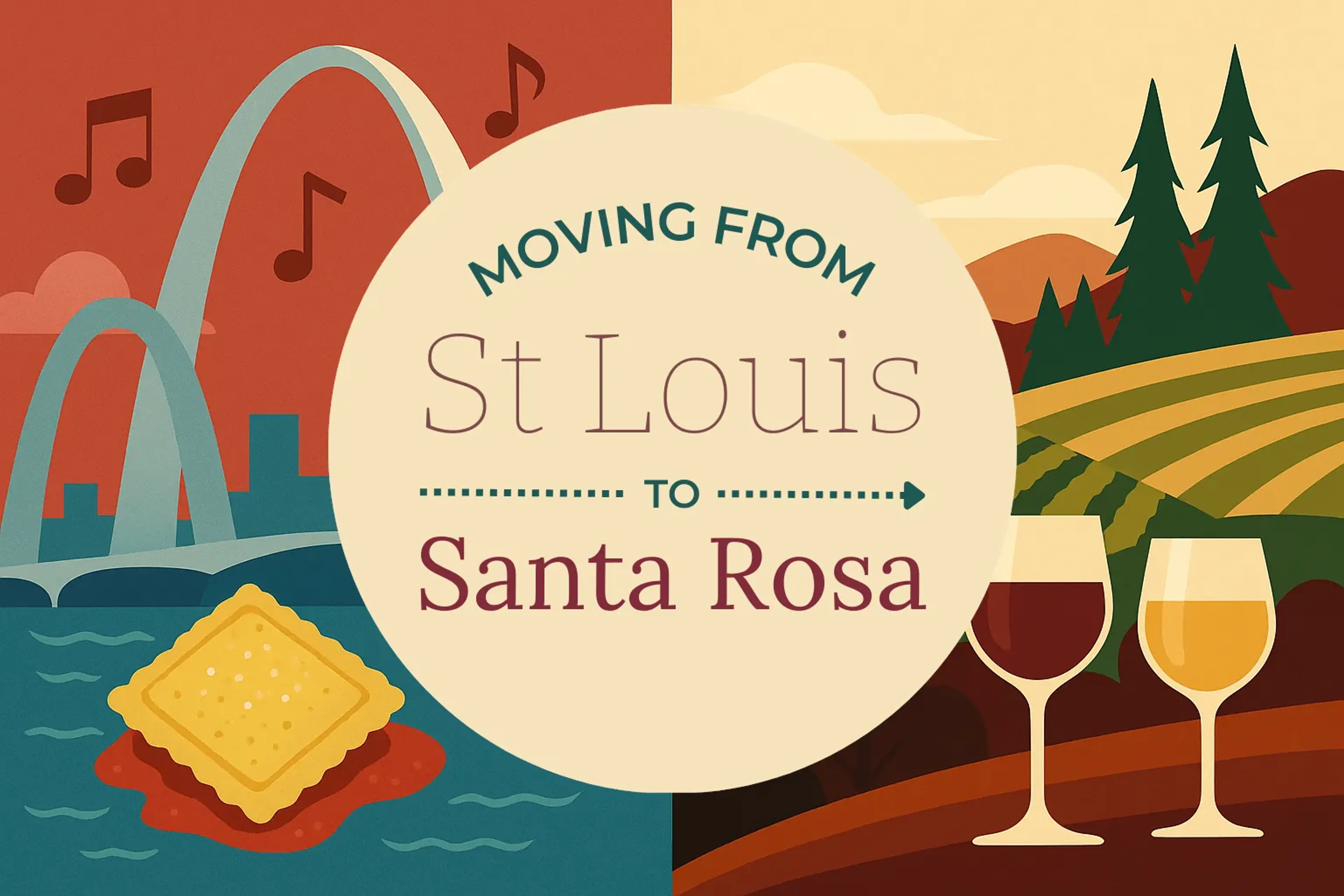 Side-by-side comparison of St. Louis to Santa Rosa moving companies