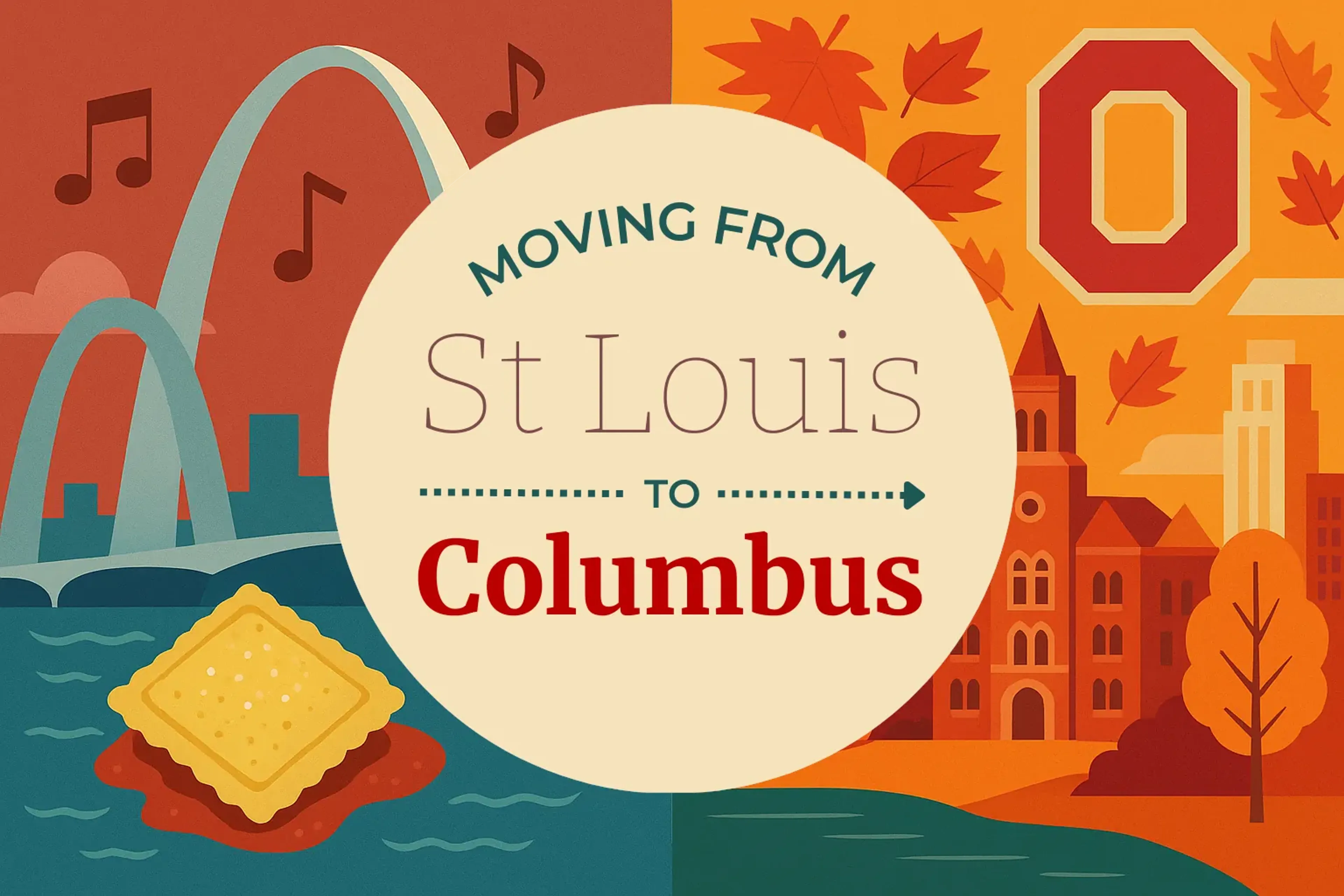 Side-by-side comparison of St. Louis to Columbus moving companies