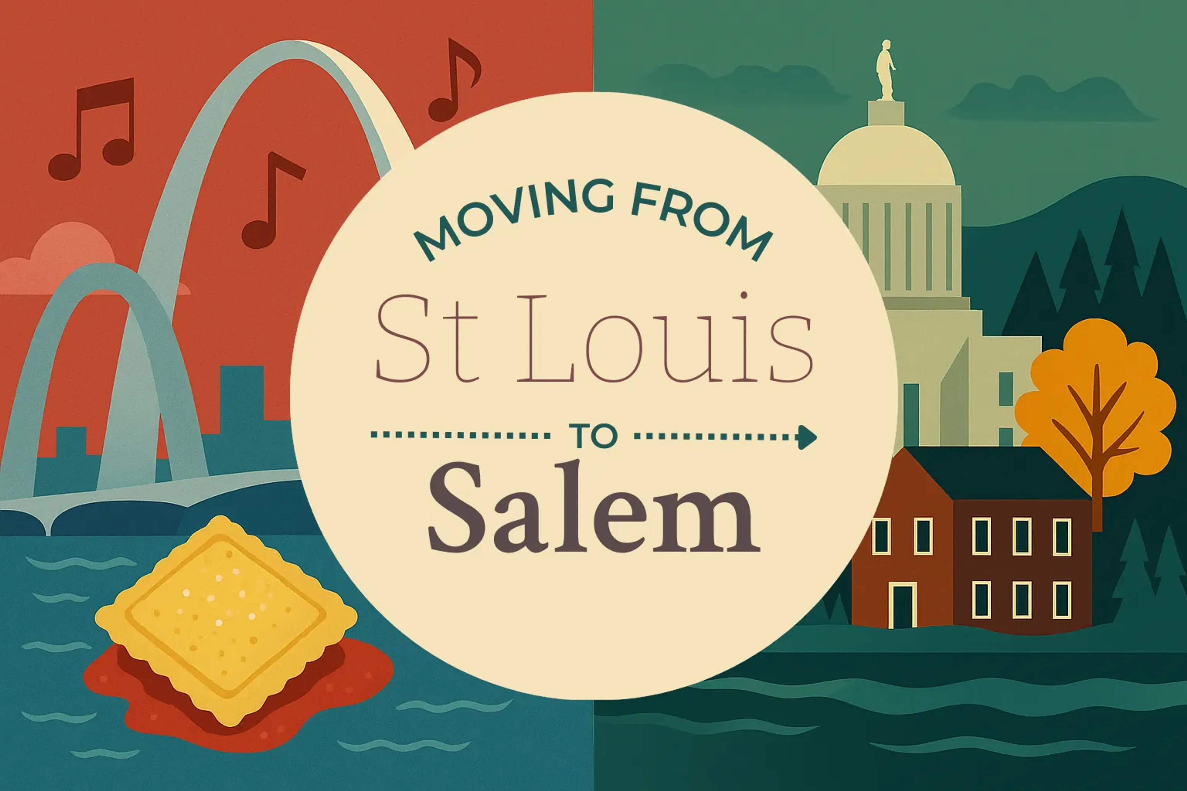 Side-by-side comparison of St. Louis to Salem moving companies