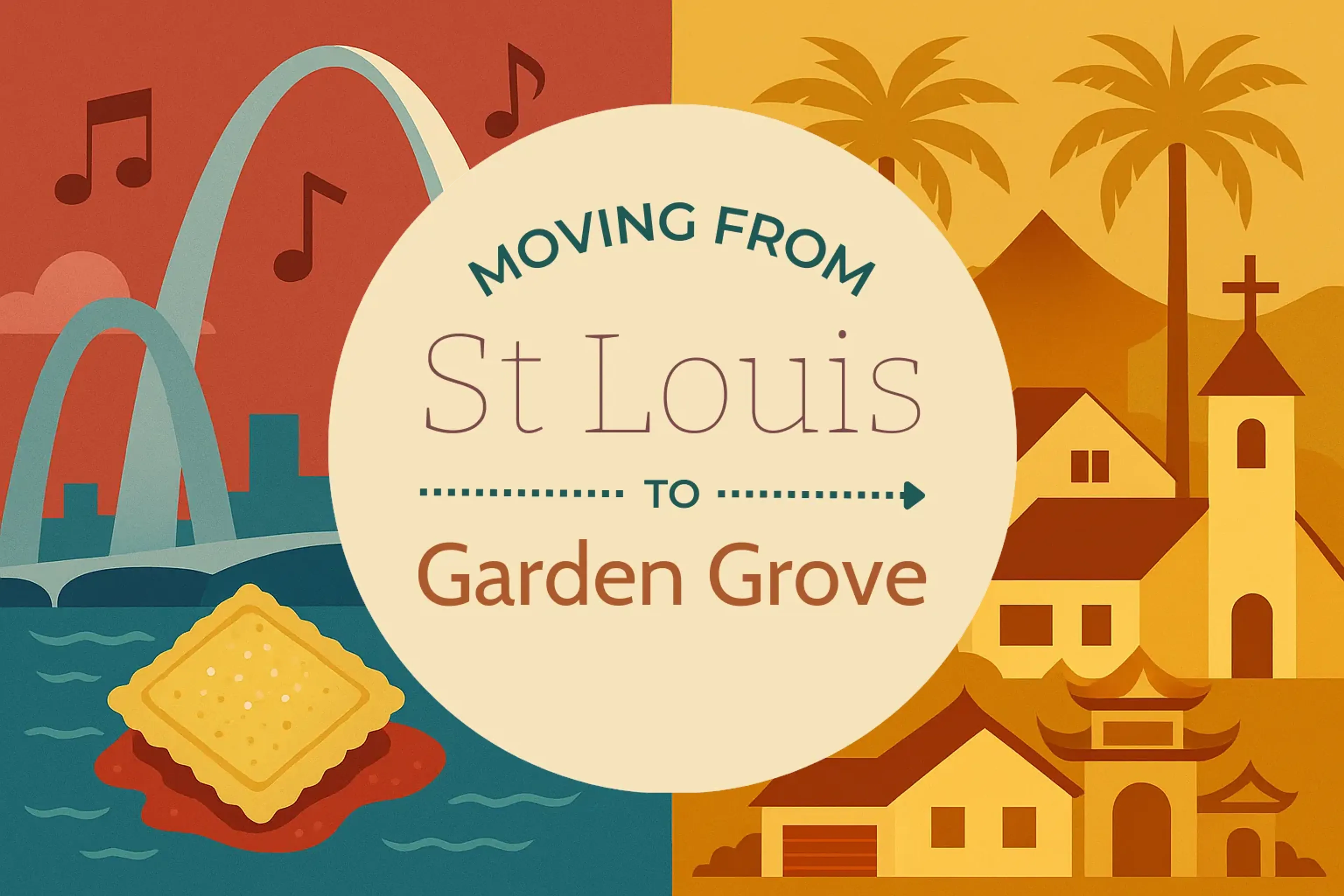 Side-by-side comparison of St. Louis to Garden Grove moving companies