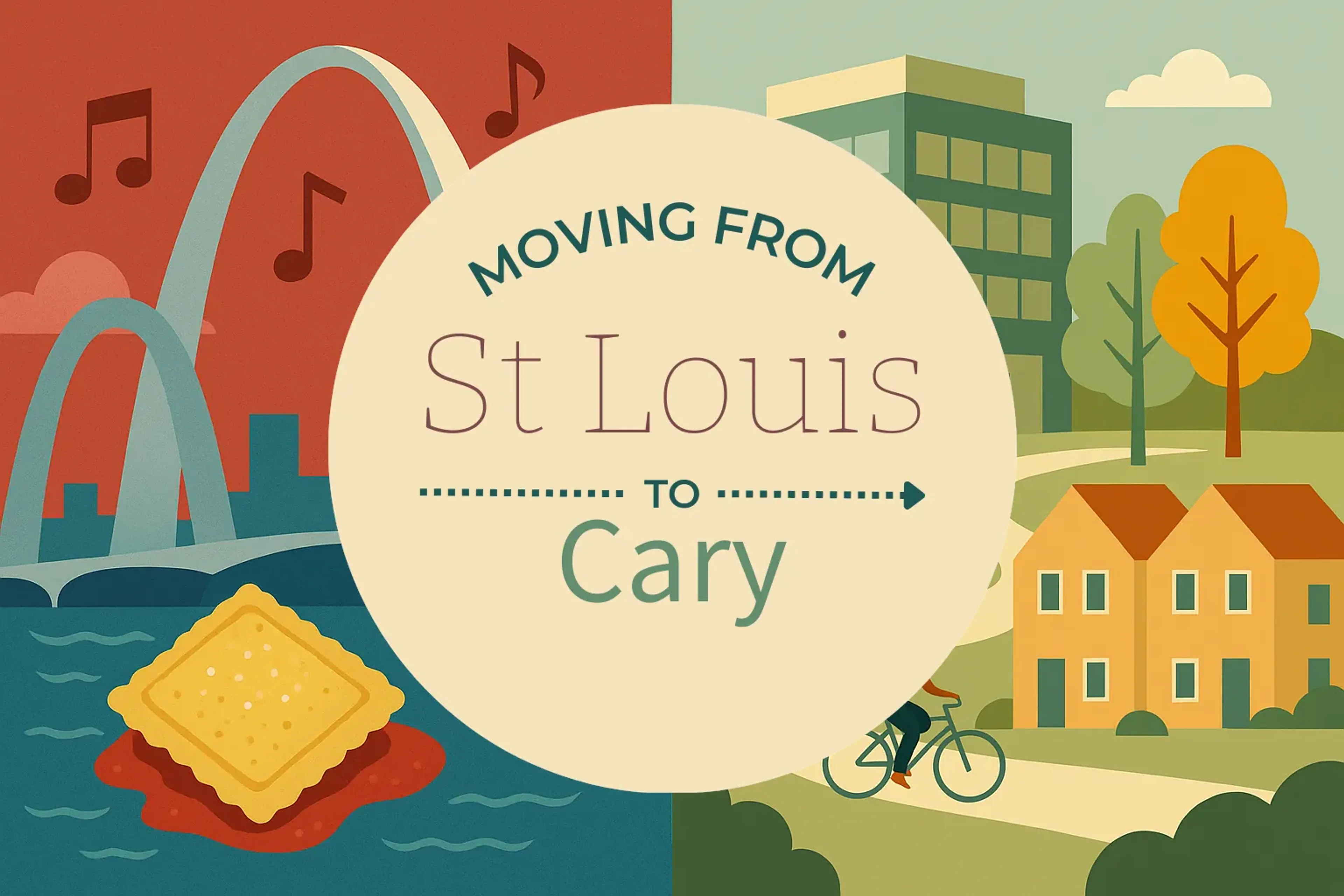 Side-by-side comparison of St. Louis to Cary moving companies