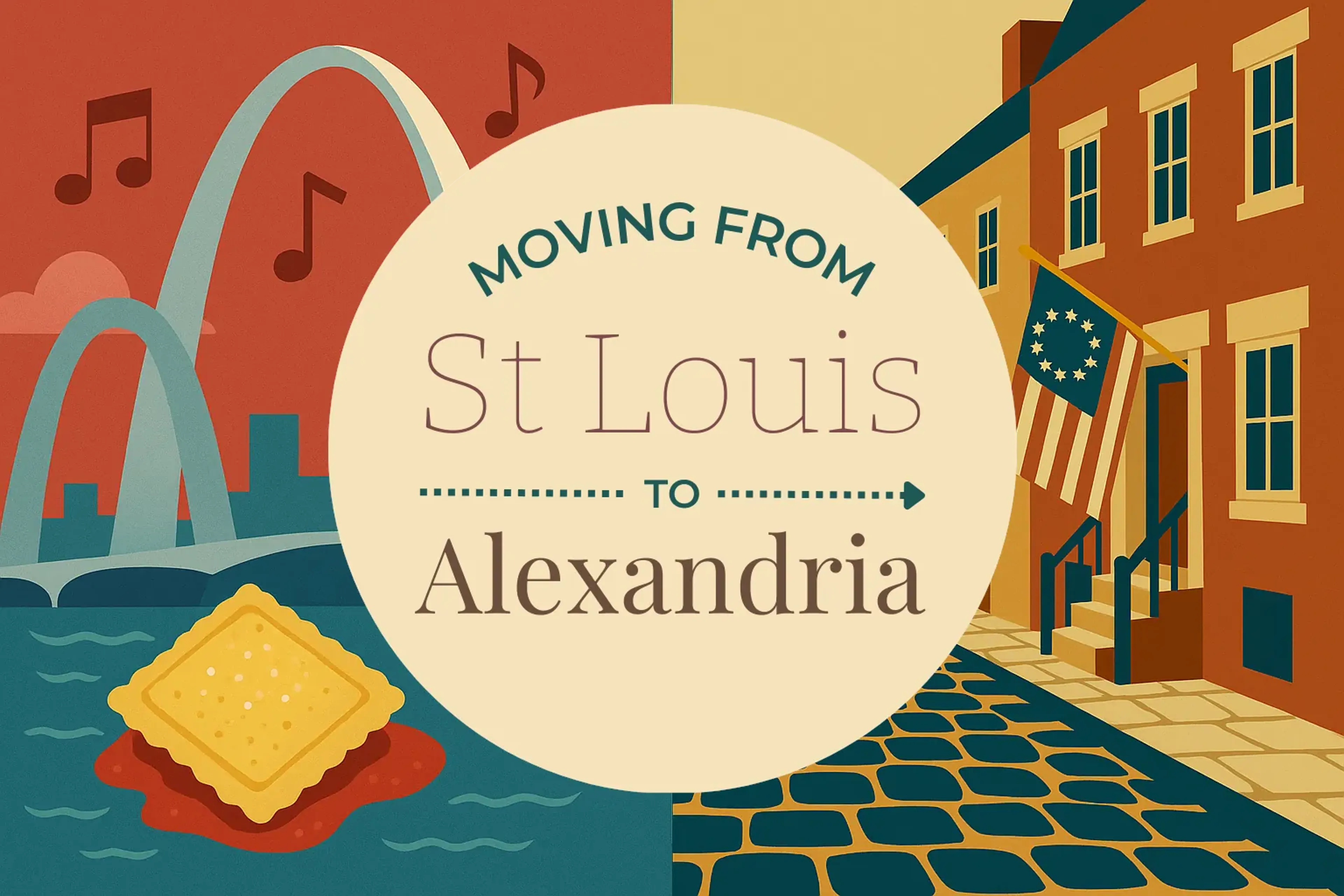 Side-by-side comparison of St. Louis to Alexandria moving companies