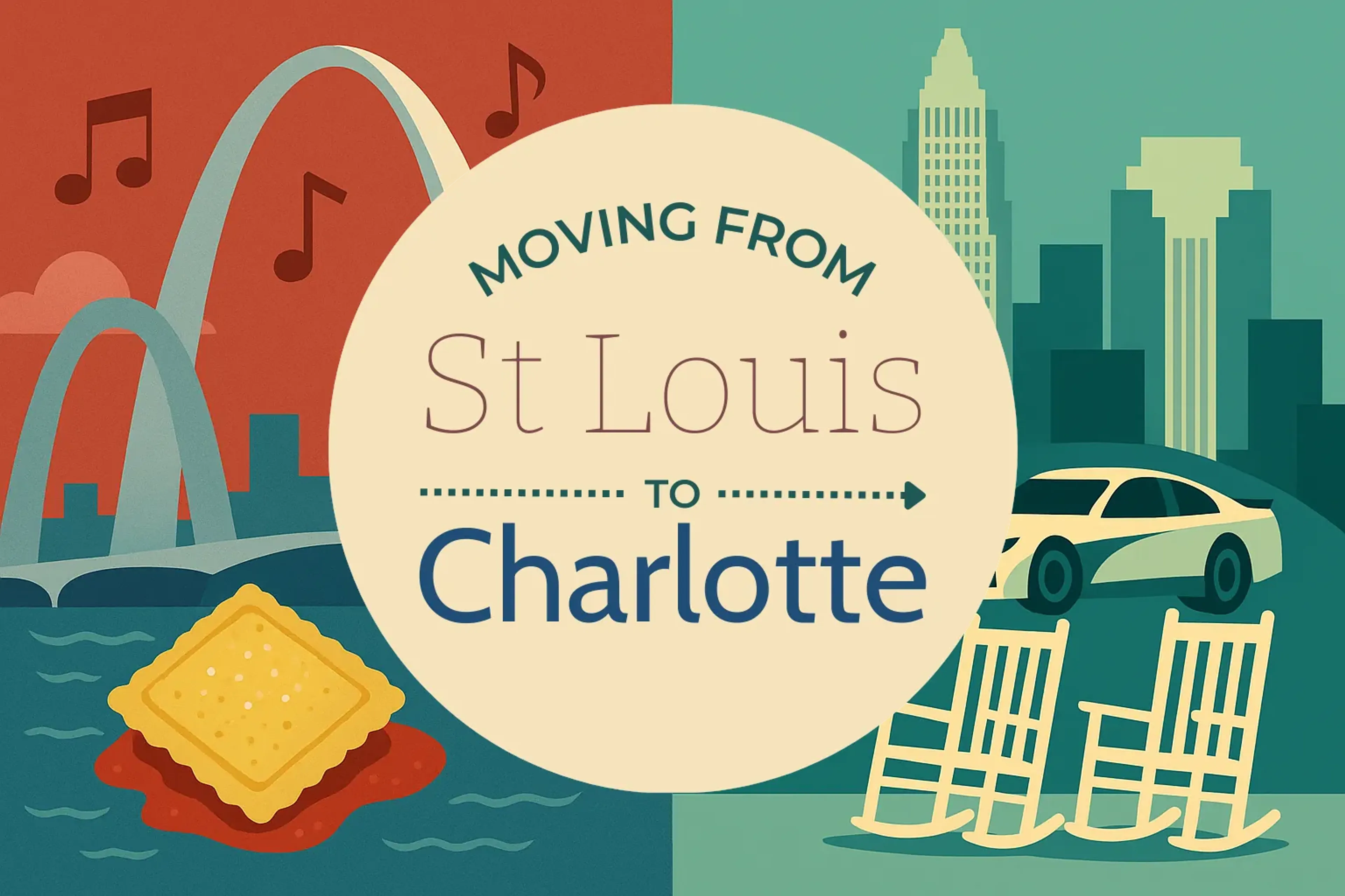 Side-by-side comparison of St. Louis to Charlotte moving companies