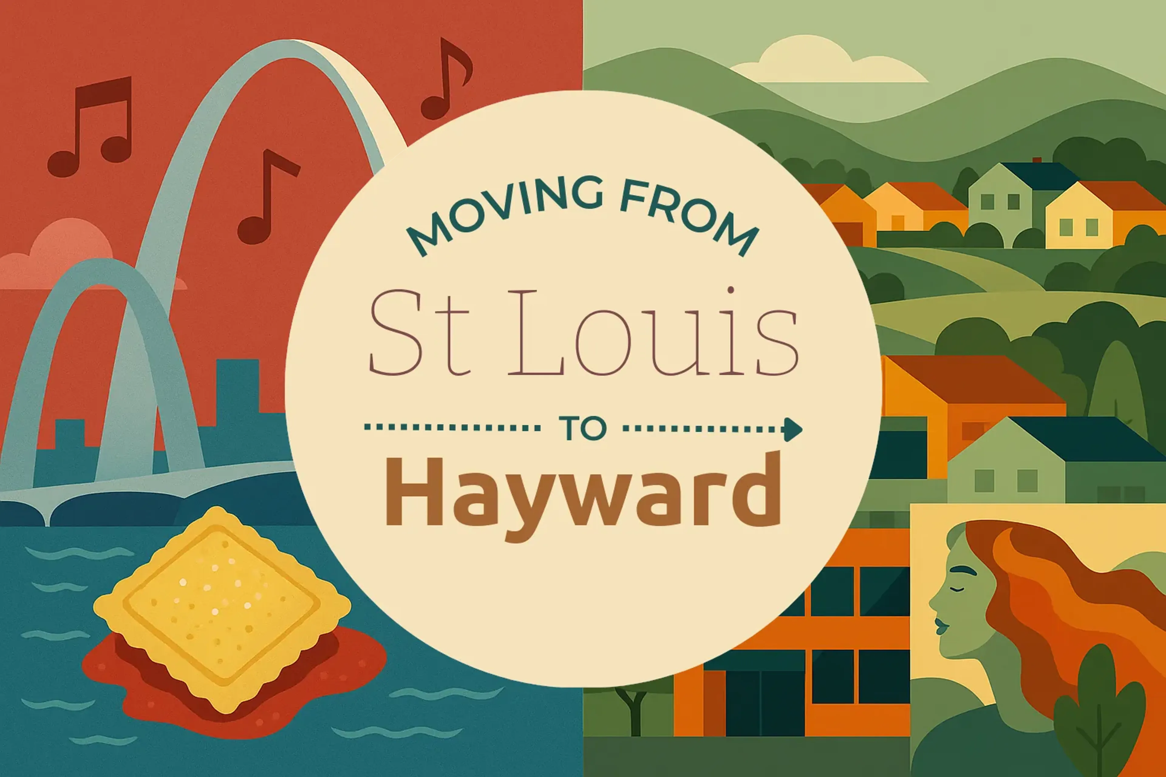 Side-by-side comparison of St. Louis to Hayward moving companies