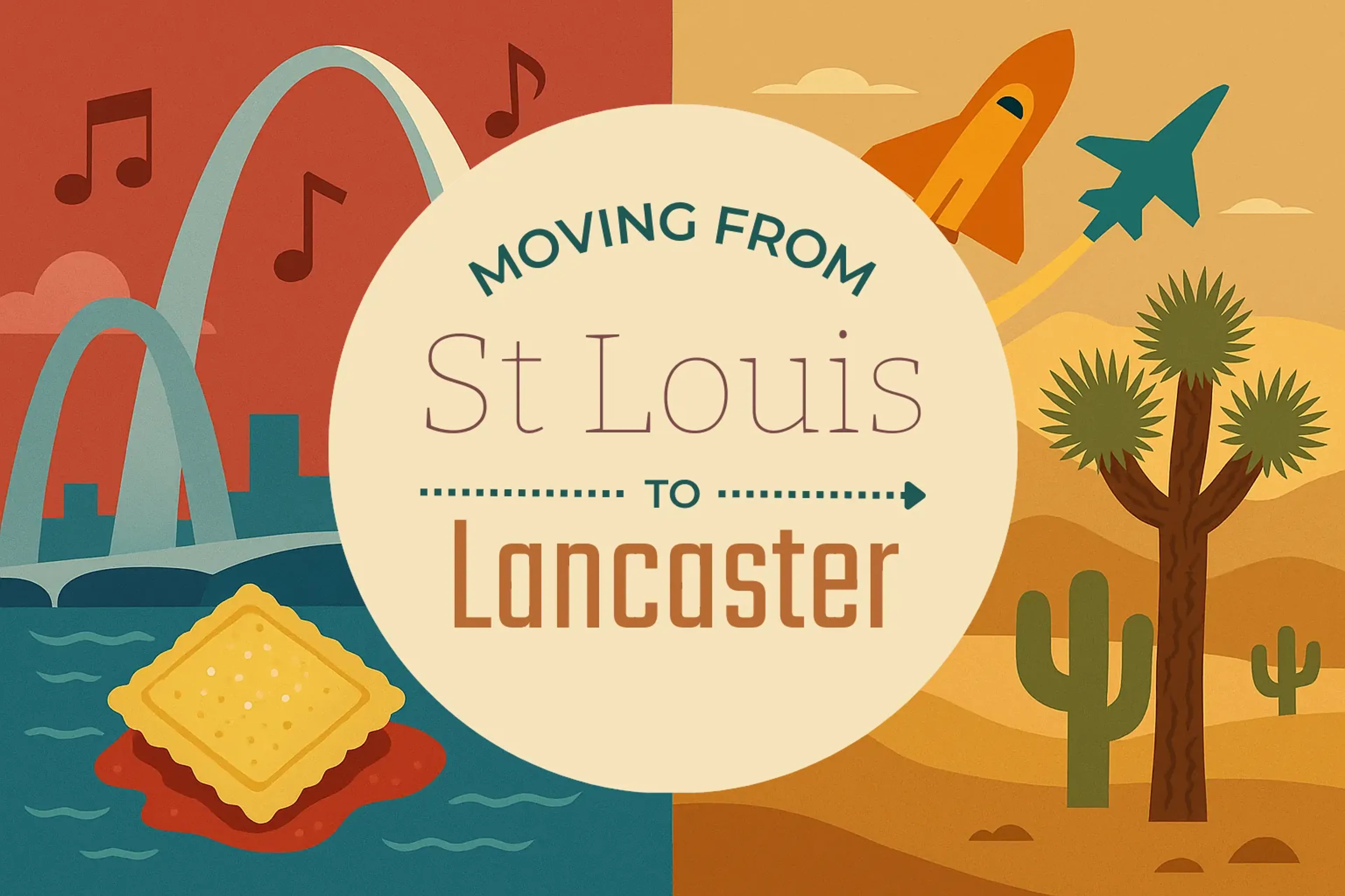 Side-by-side comparison of St. Louis to Lancaster moving companies