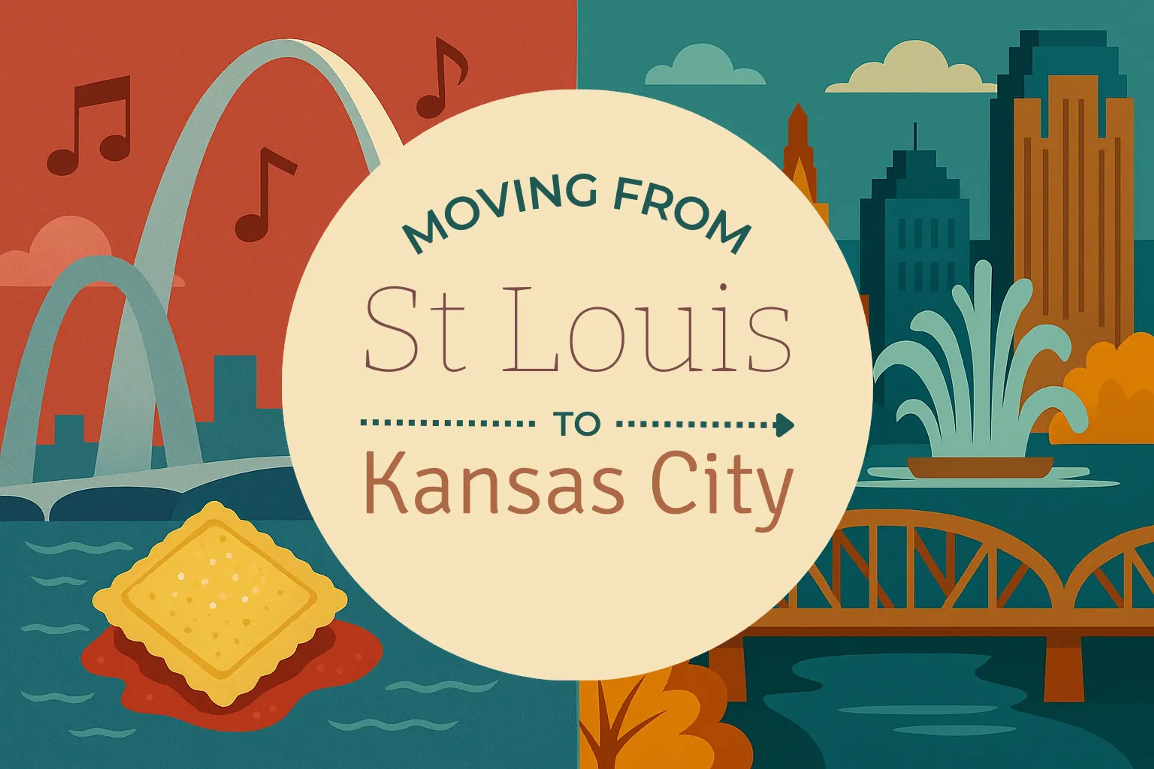 Side-by-side comparison of St. Louis to Kansas City moving companies