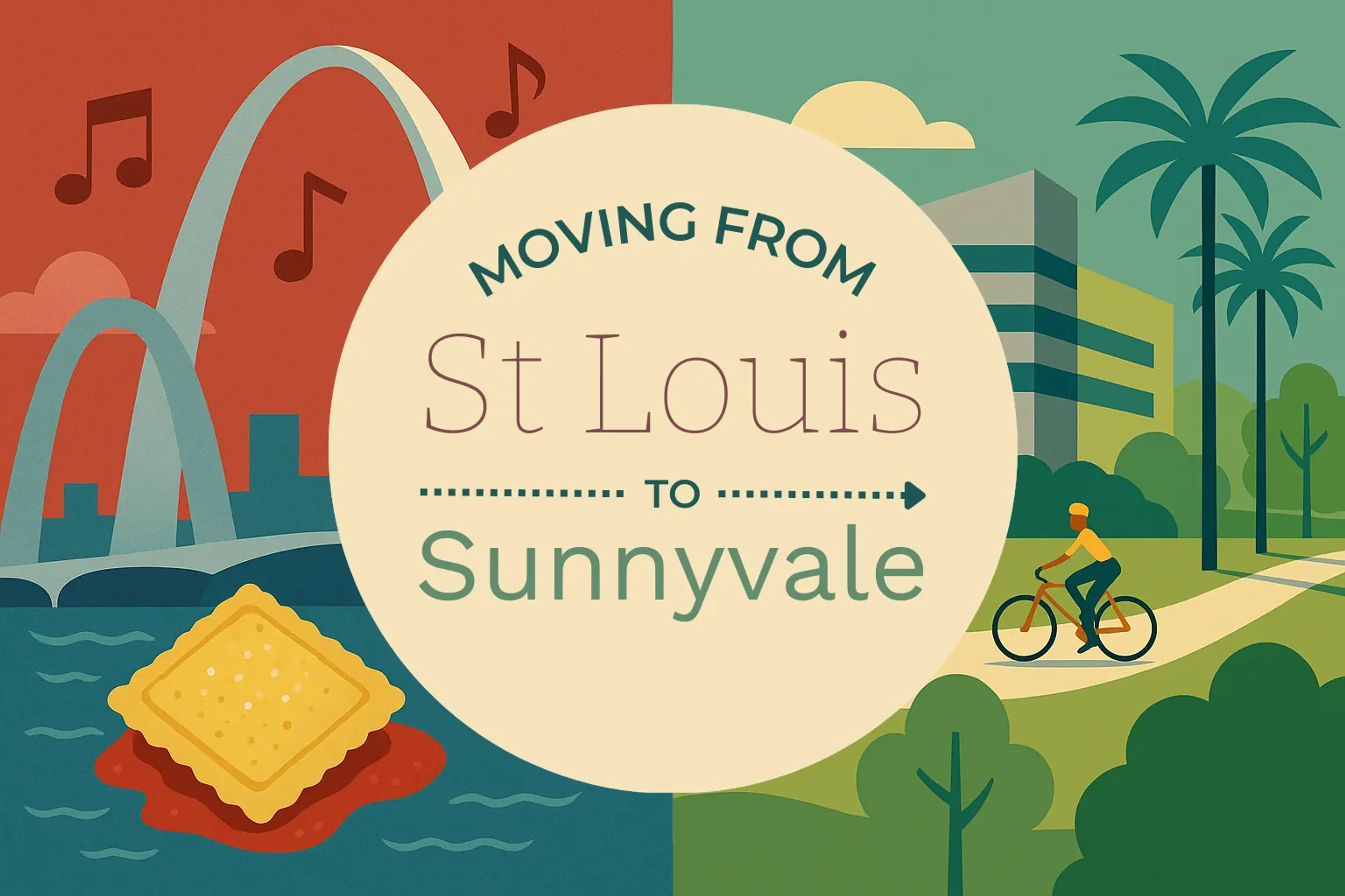 Side-by-side comparison of St. Louis to Sunnyvale moving companies