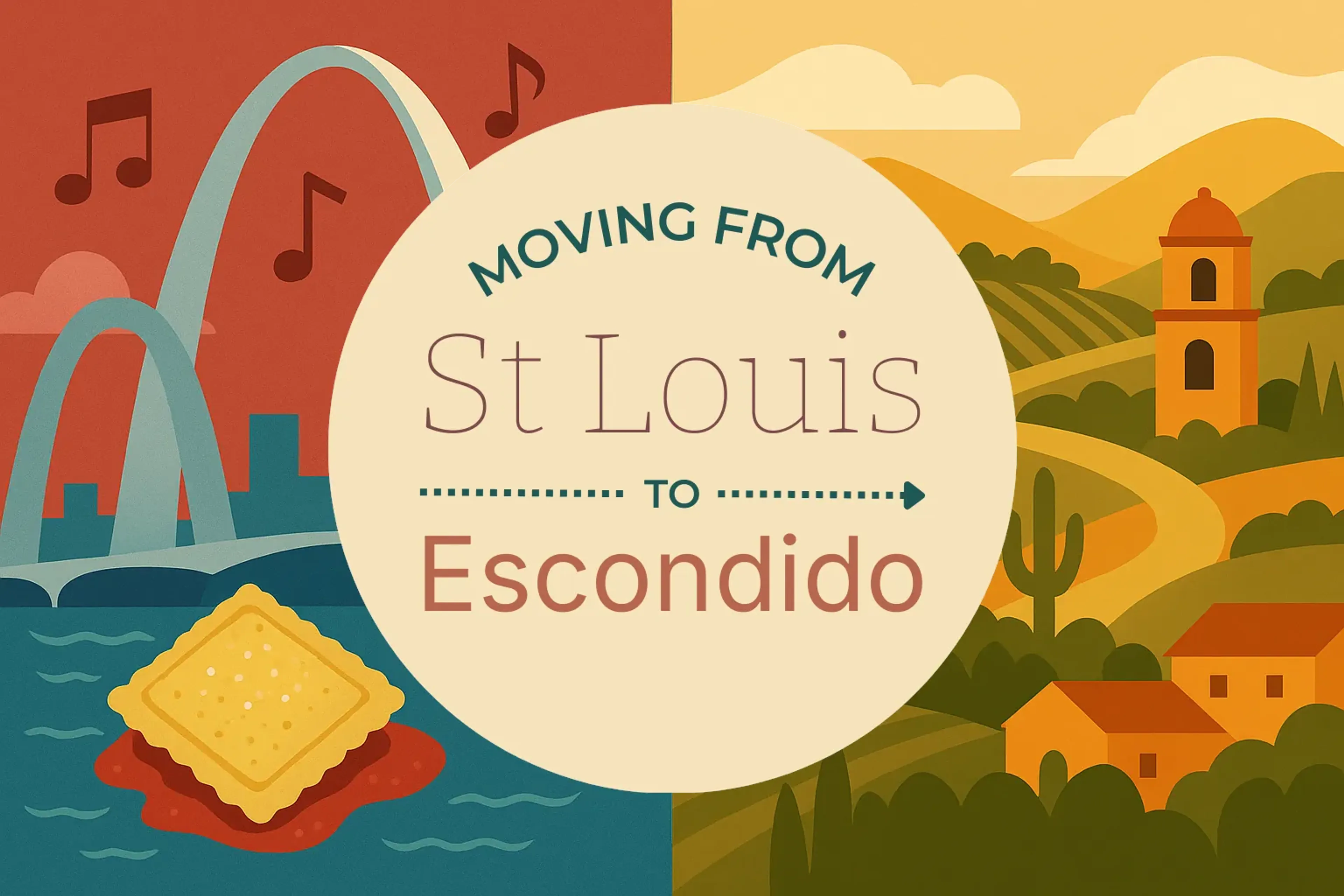 Side-by-side comparison of St. Louis to Escondido moving companies