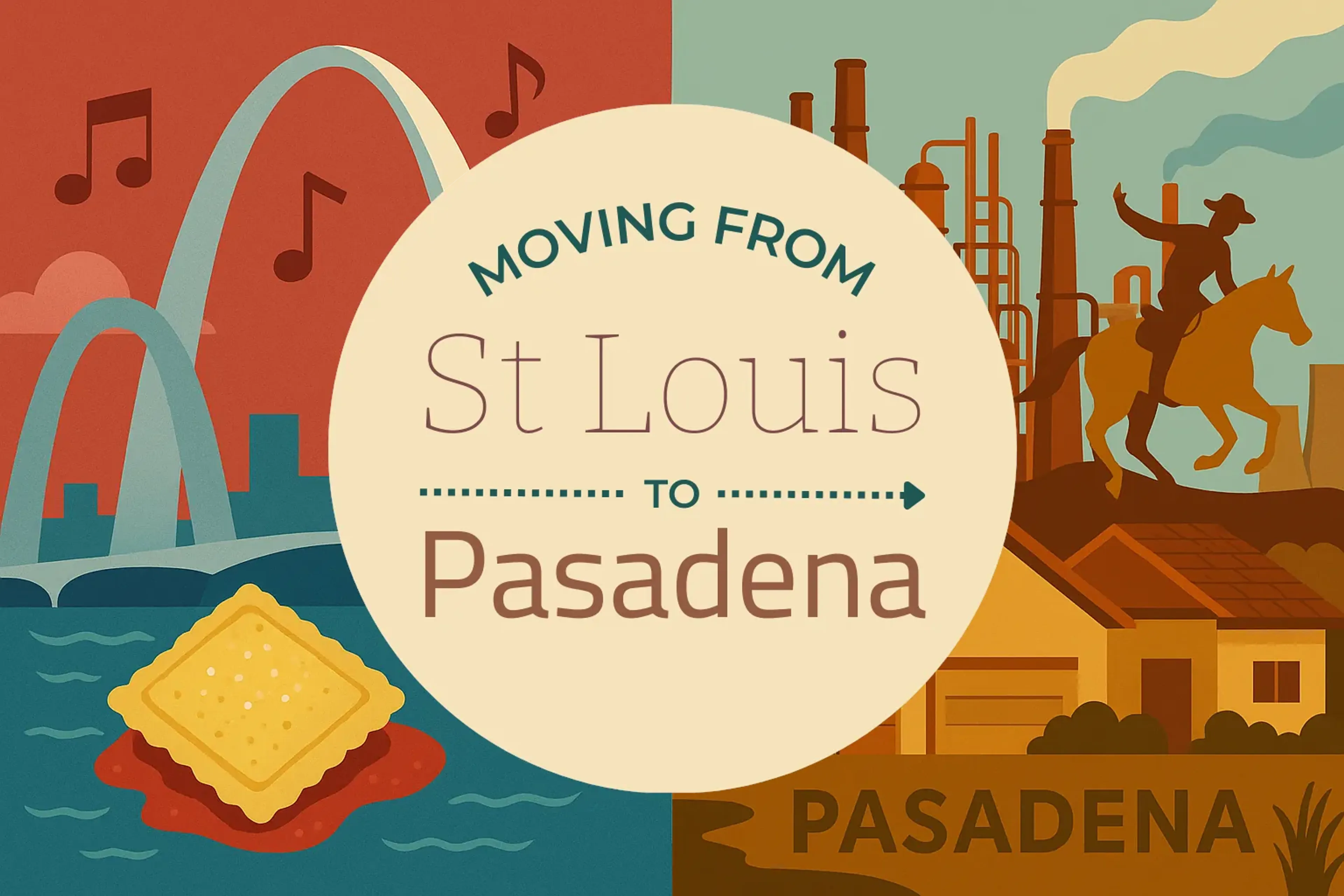 Side-by-side comparison of St. Louis to Pasadena moving companies