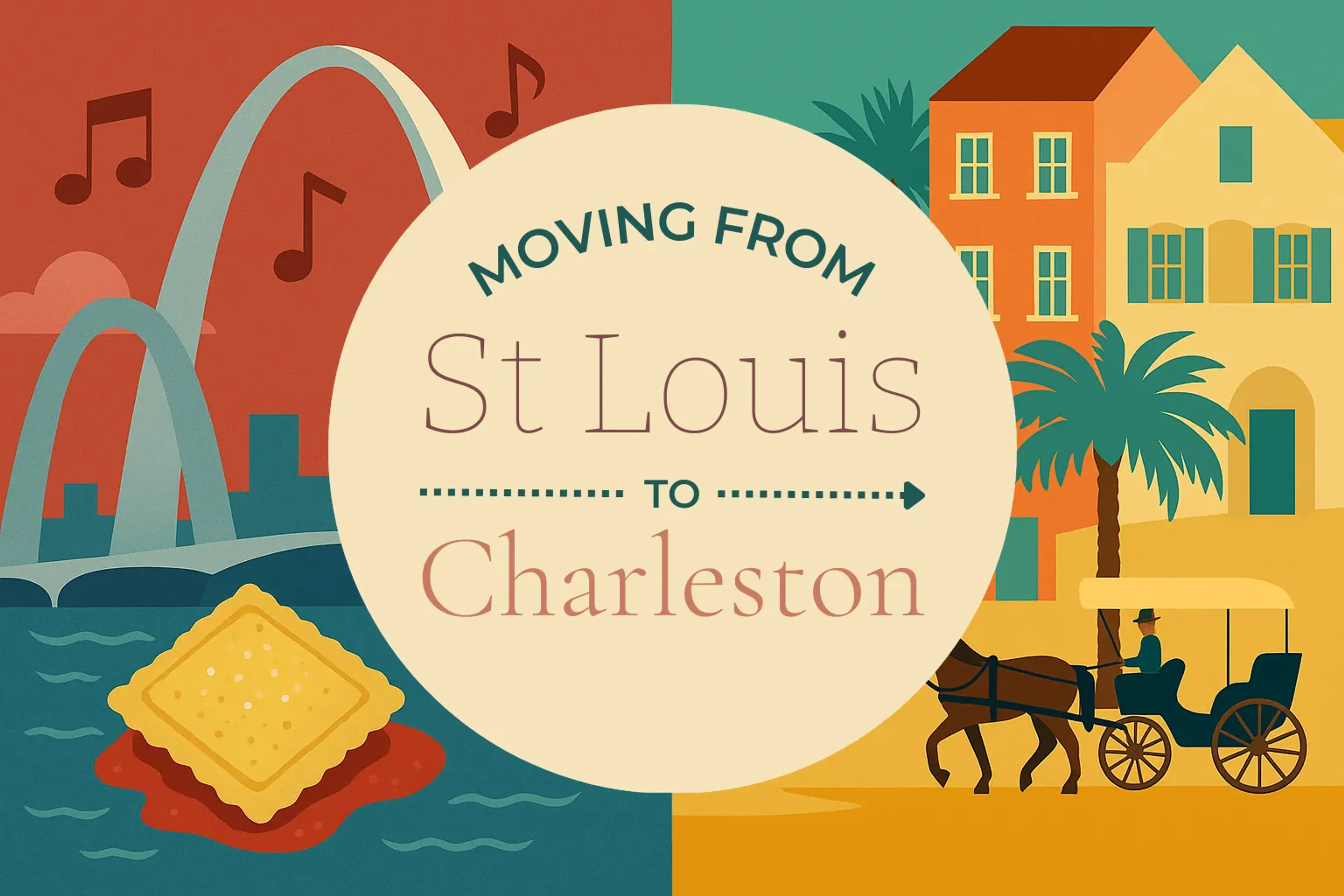 Side-by-side comparison of St. Louis to Charleston moving companies