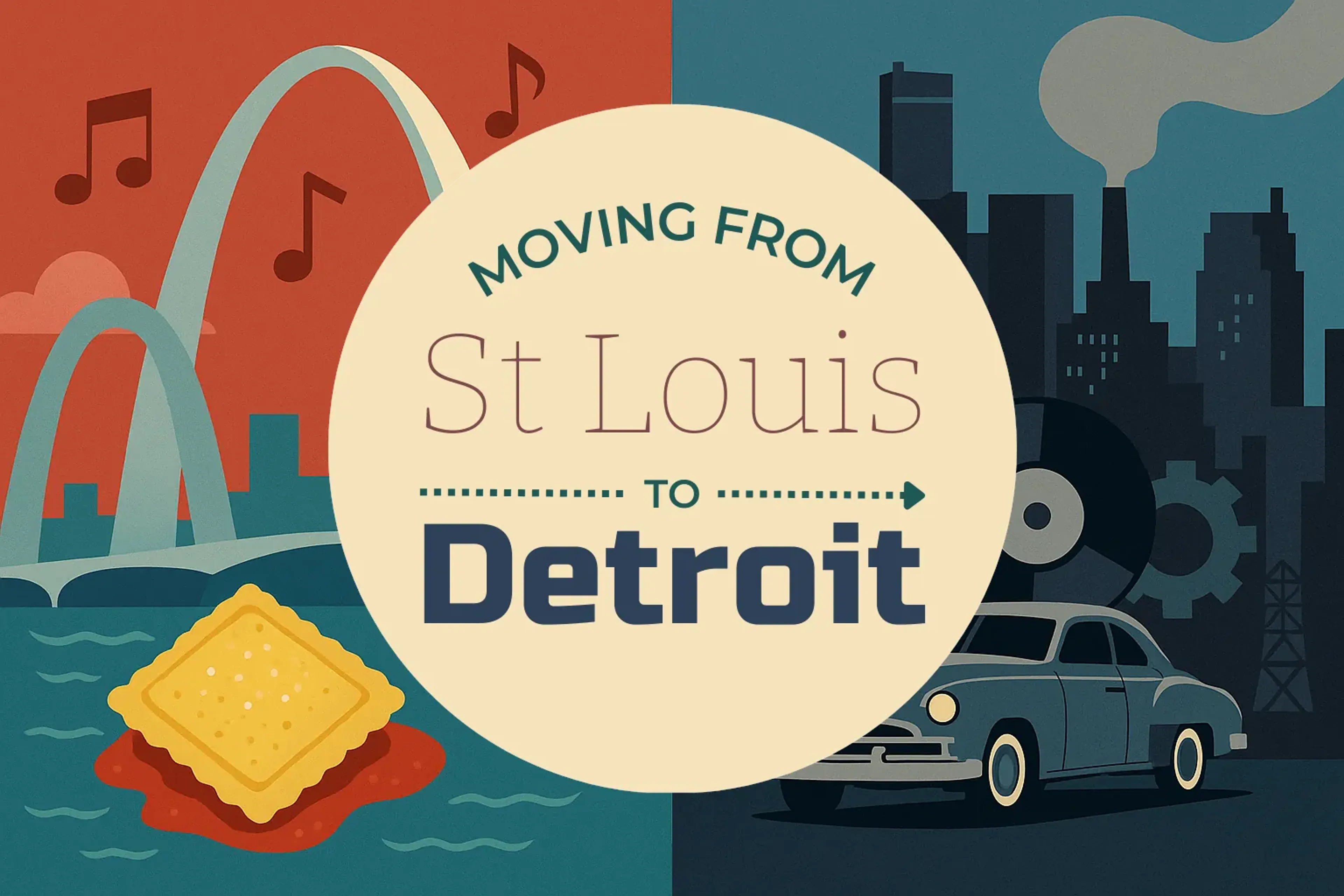 Side-by-side comparison of St. Louis to Detroit moving companies