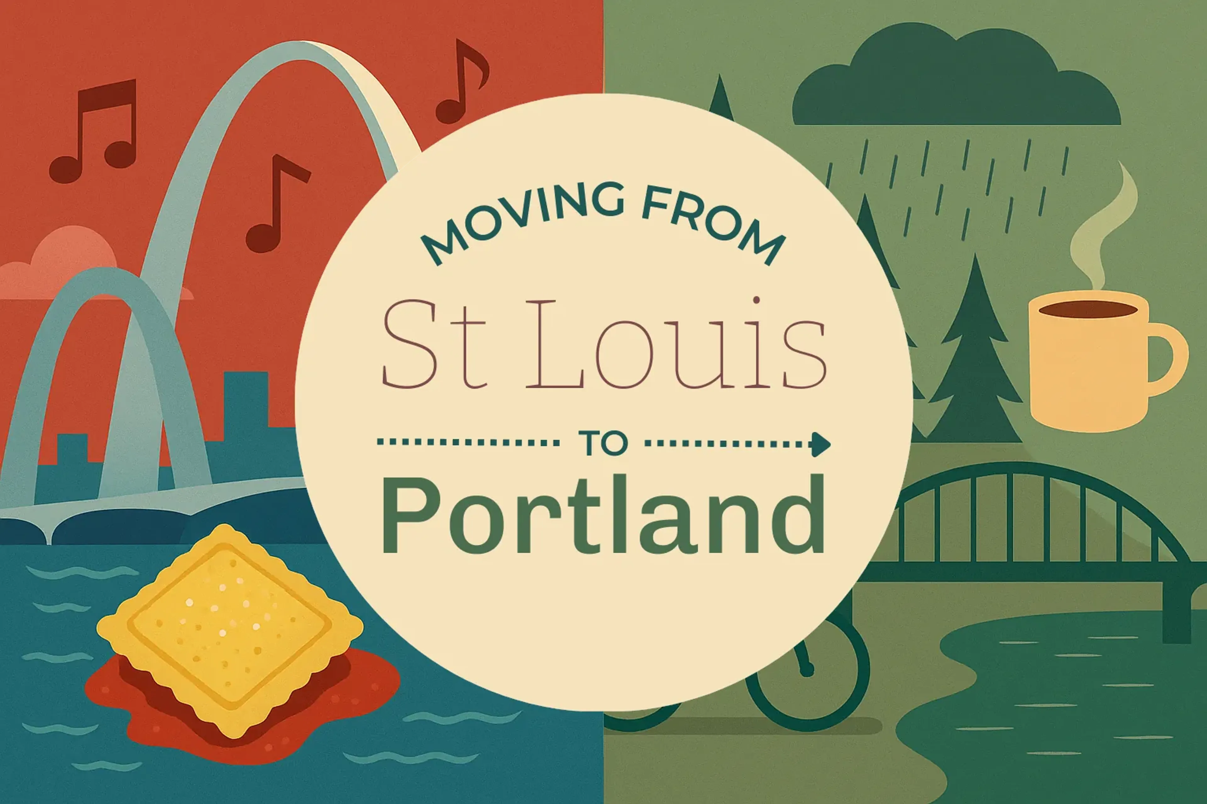 Side-by-side comparison of St. Louis to Portland moving companies