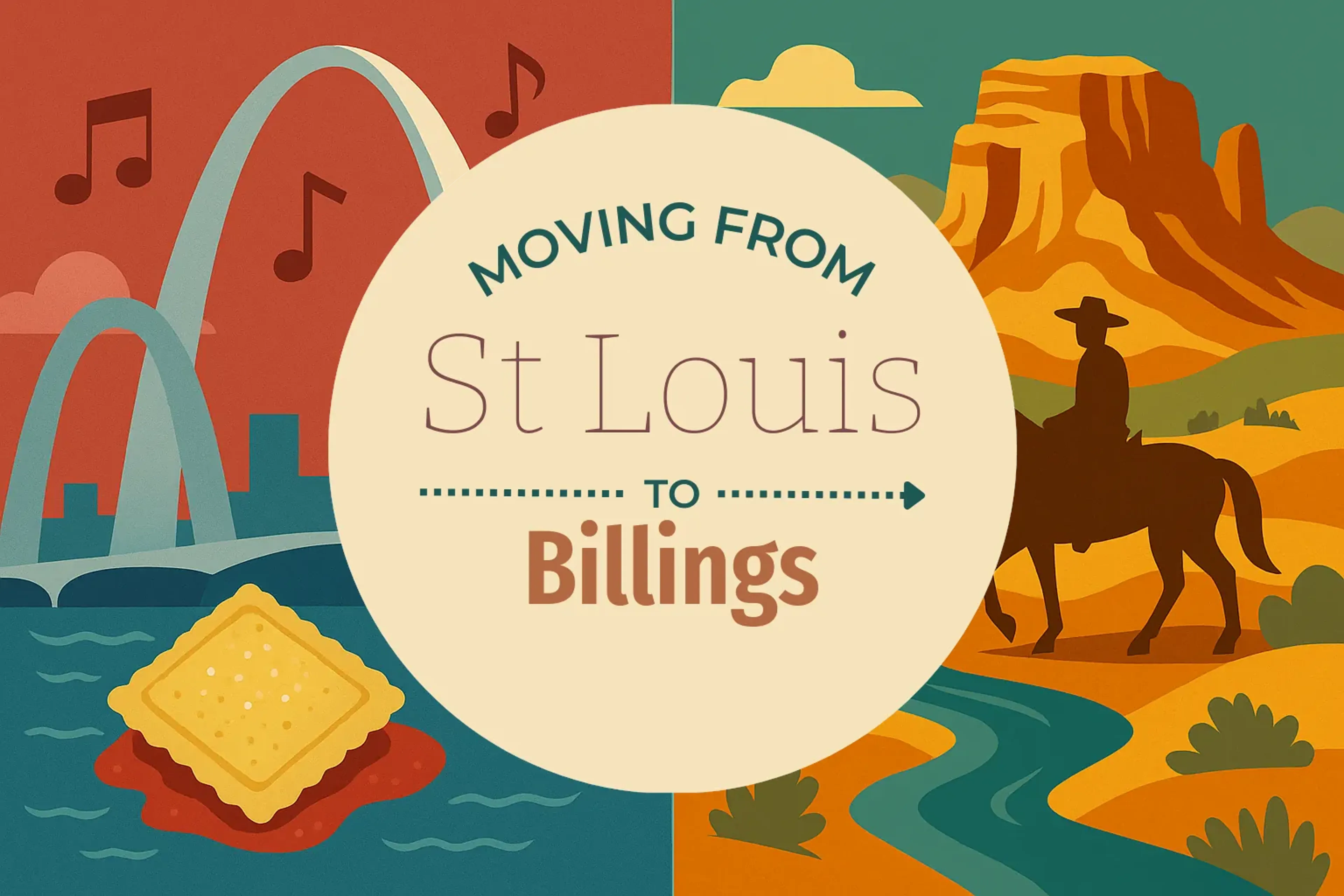 Side-by-side comparison of St. Louis to Billings moving companies