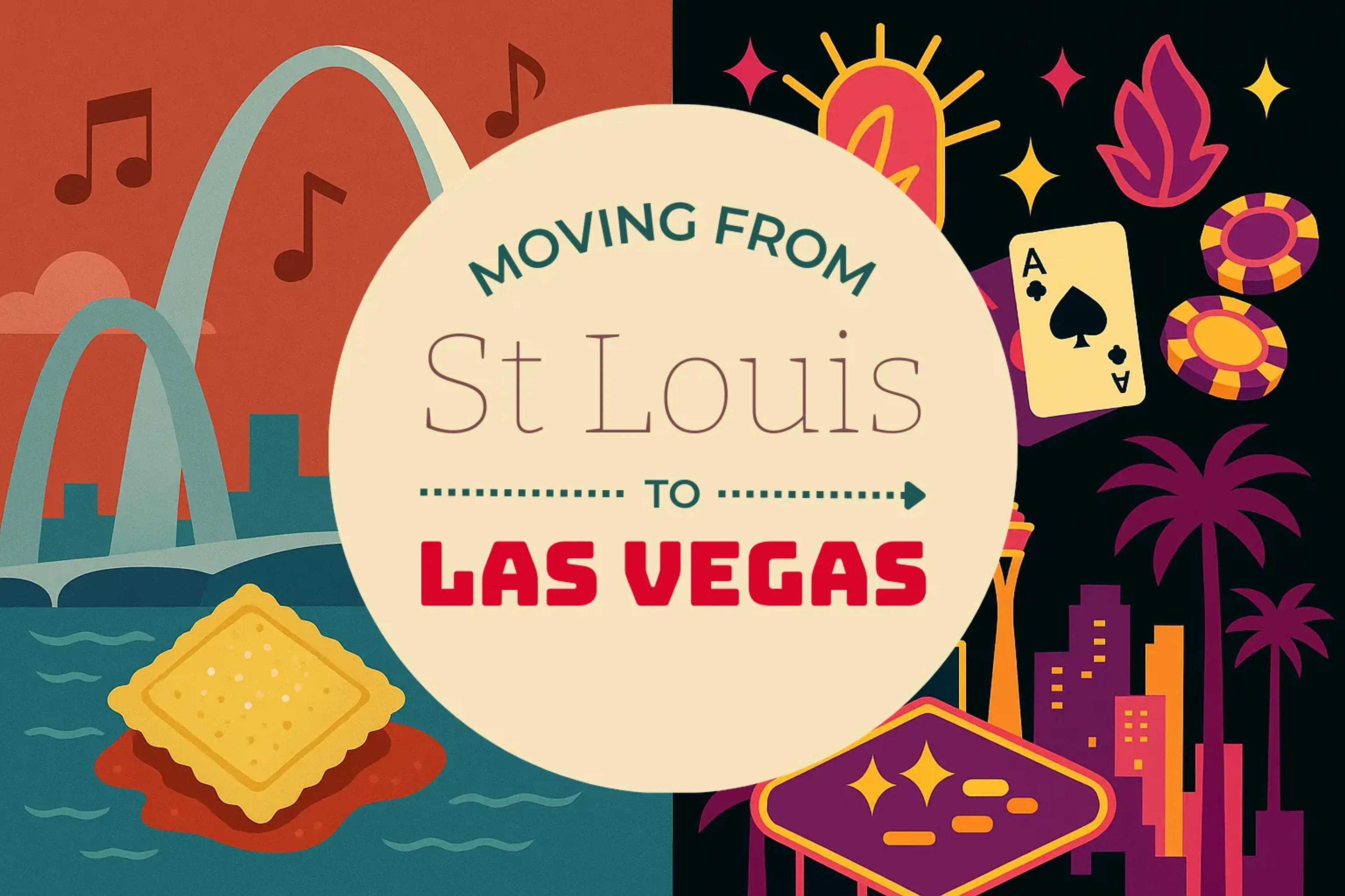 Side-by-side comparison of St. Louis to Las Vegas moving companies