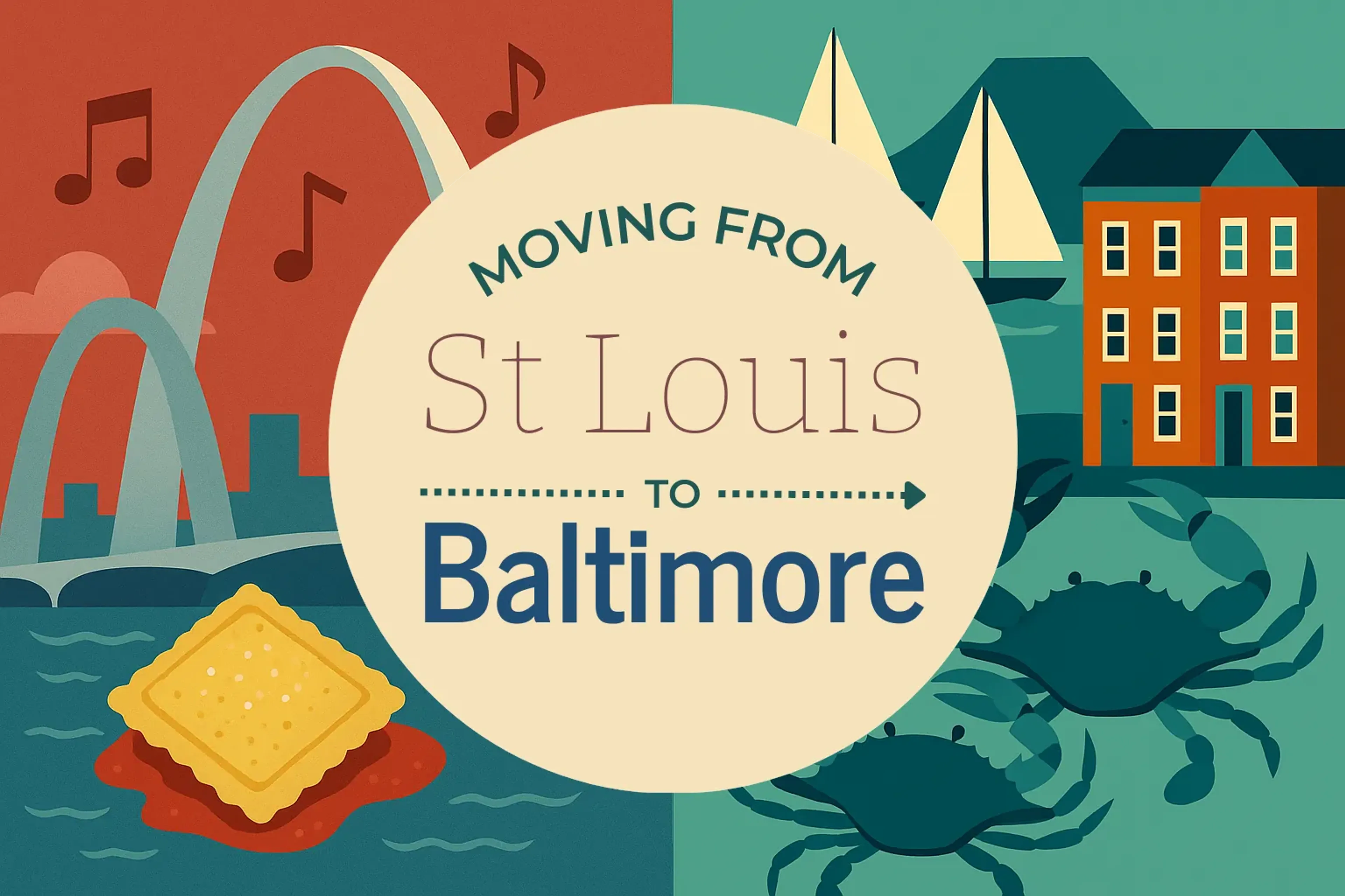 Side-by-side comparison of St. Louis to Baltimore moving companies