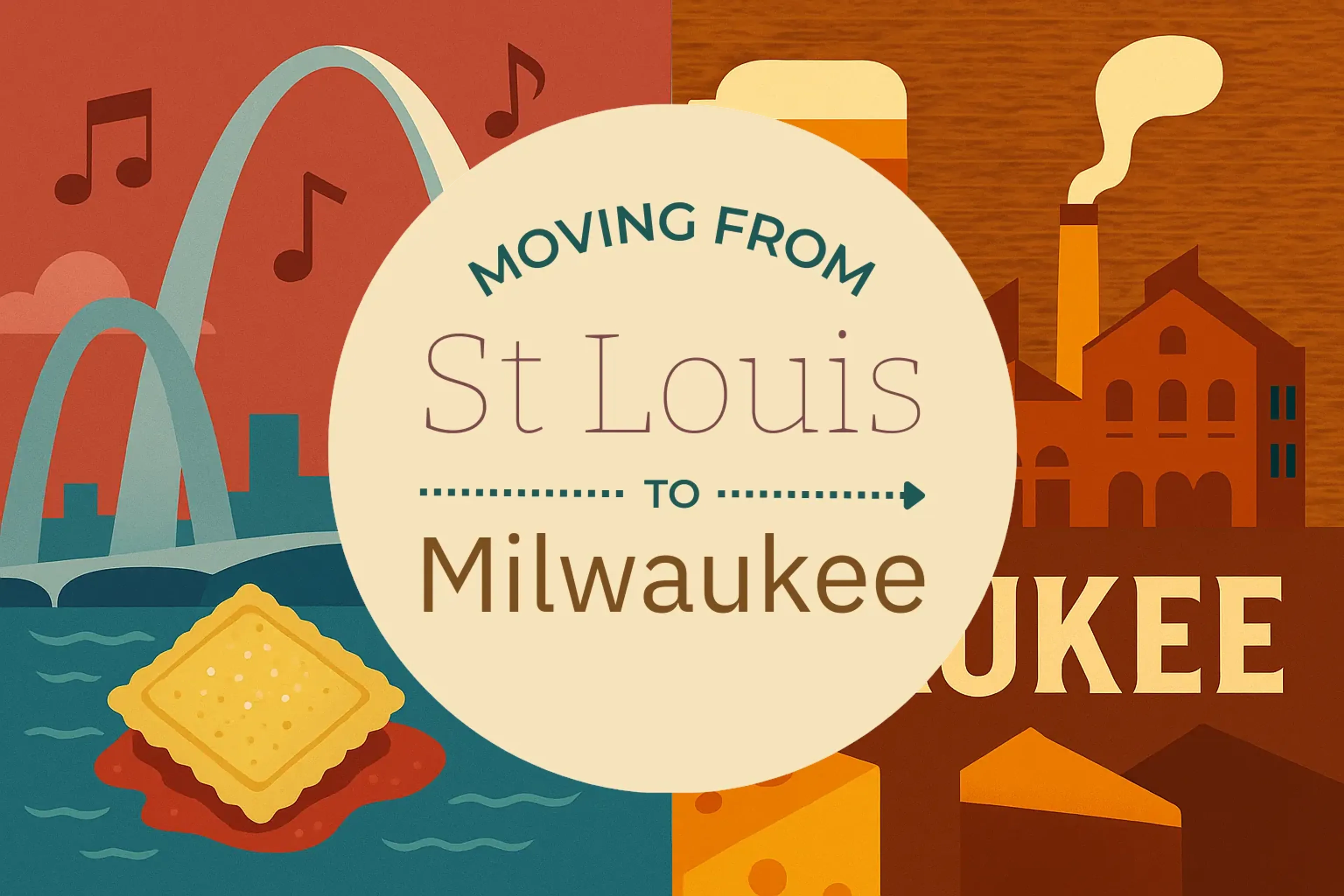 Side-by-side comparison of St. Louis to Milwaukee moving companies