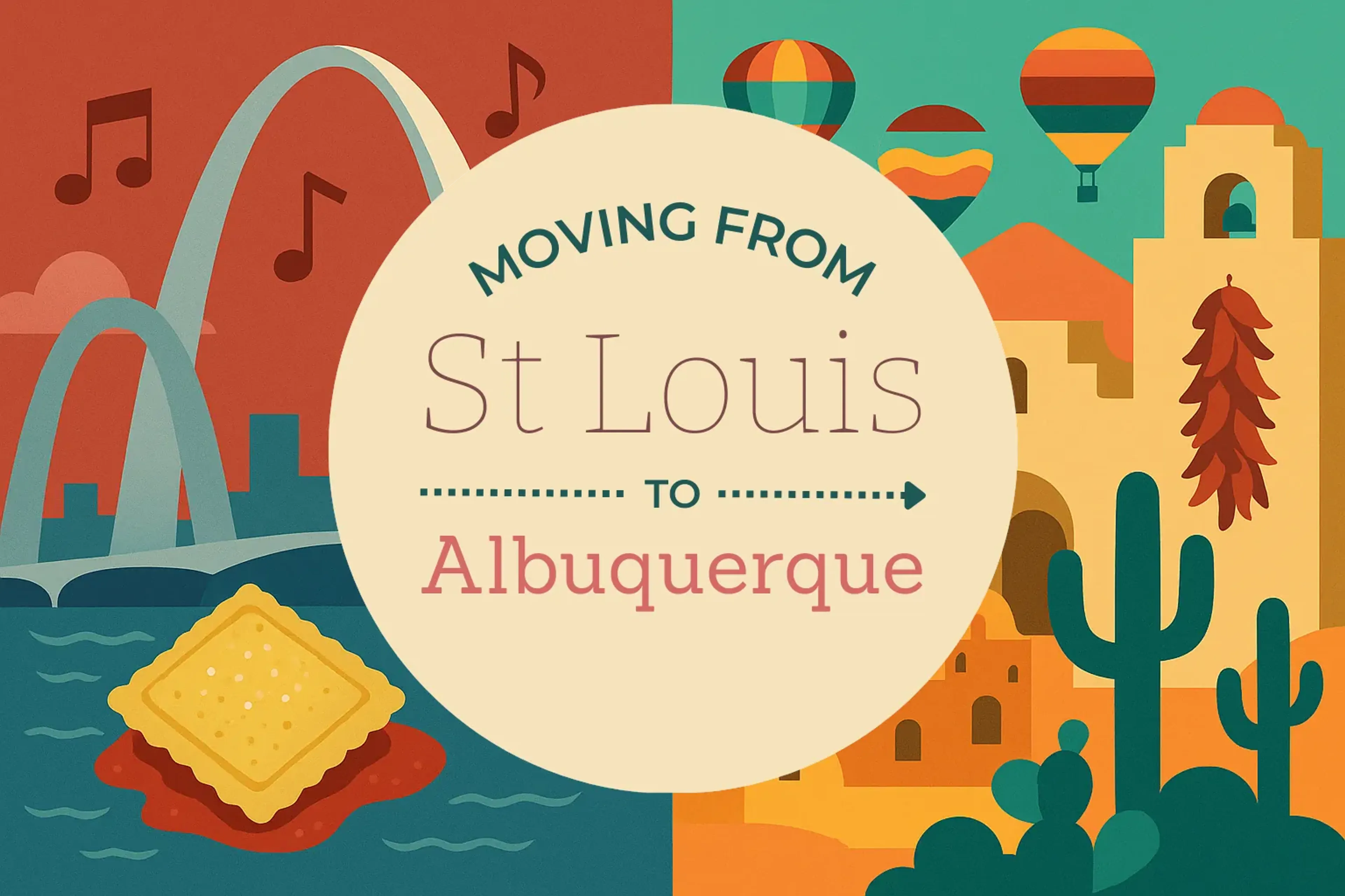 Side-by-side comparison of St. Louis to Albuquerque moving companies
