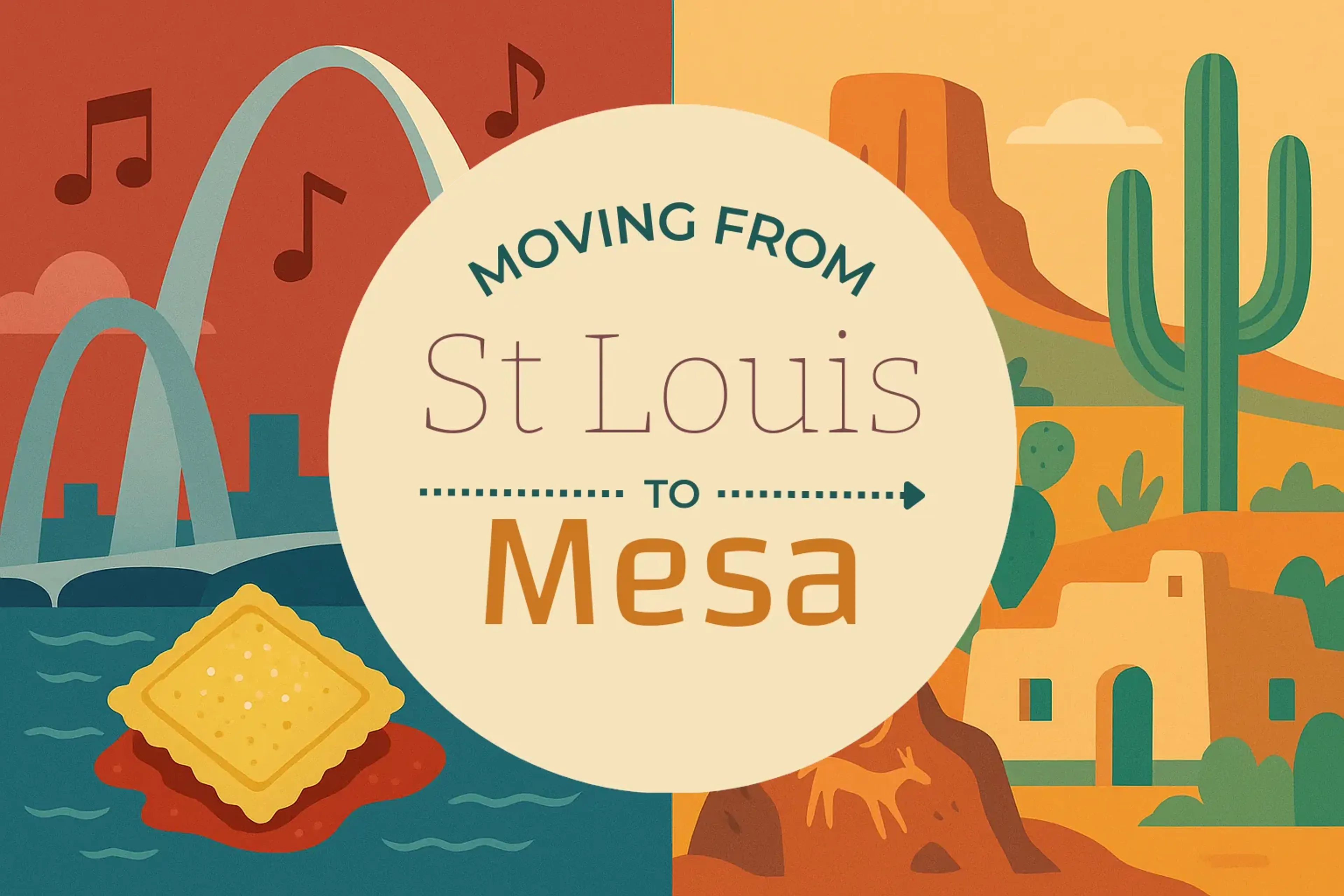 Side-by-side comparison of St. Louis to Mesa moving companies