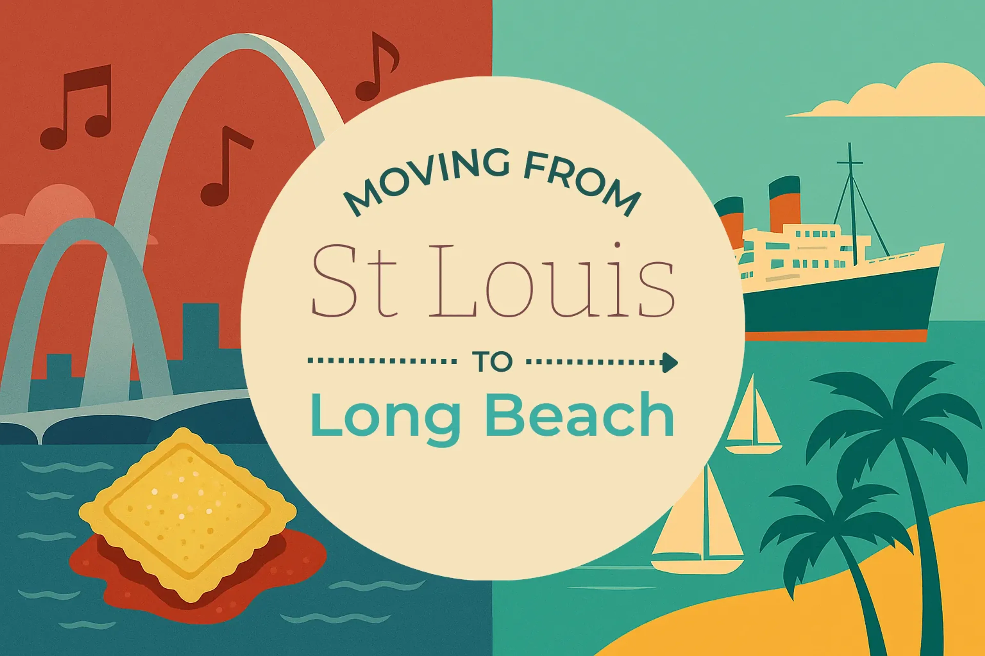 Side-by-side comparison of St. Louis to Long Beach moving companies