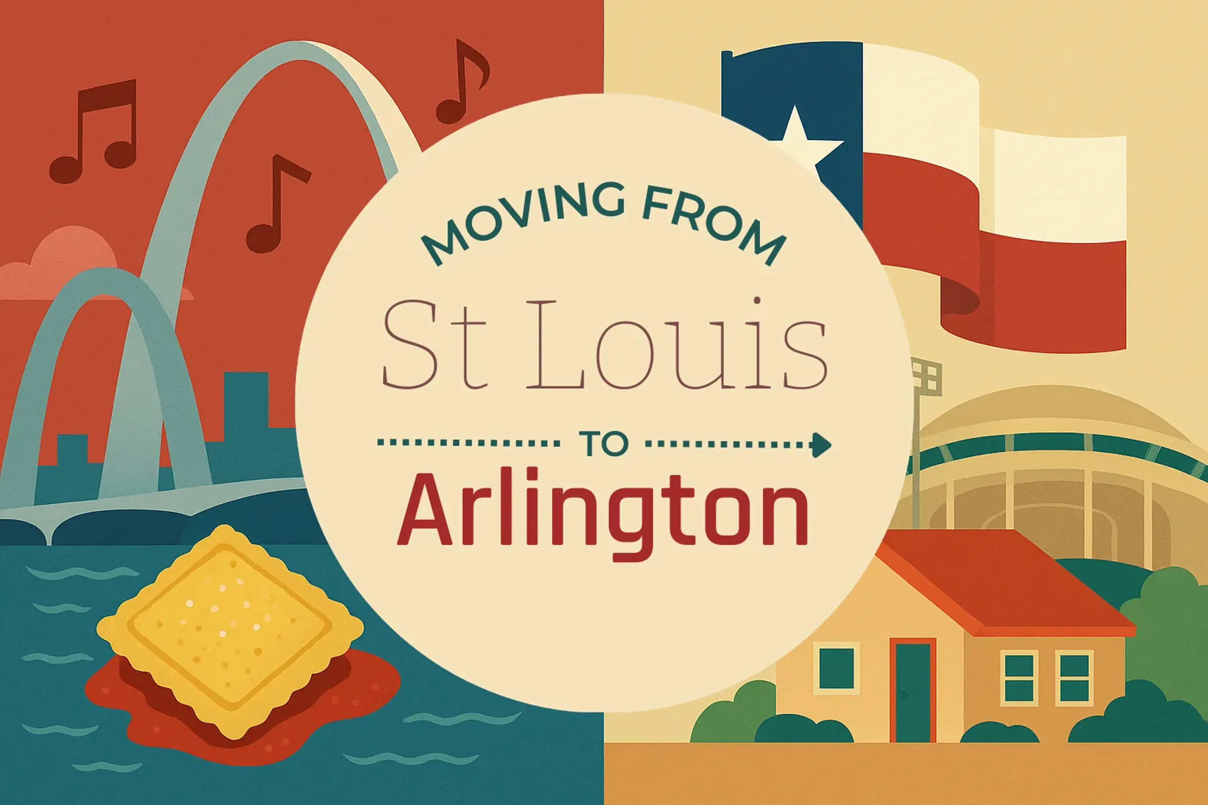 Side-by-side comparison of St. Louis to Arlington moving companies