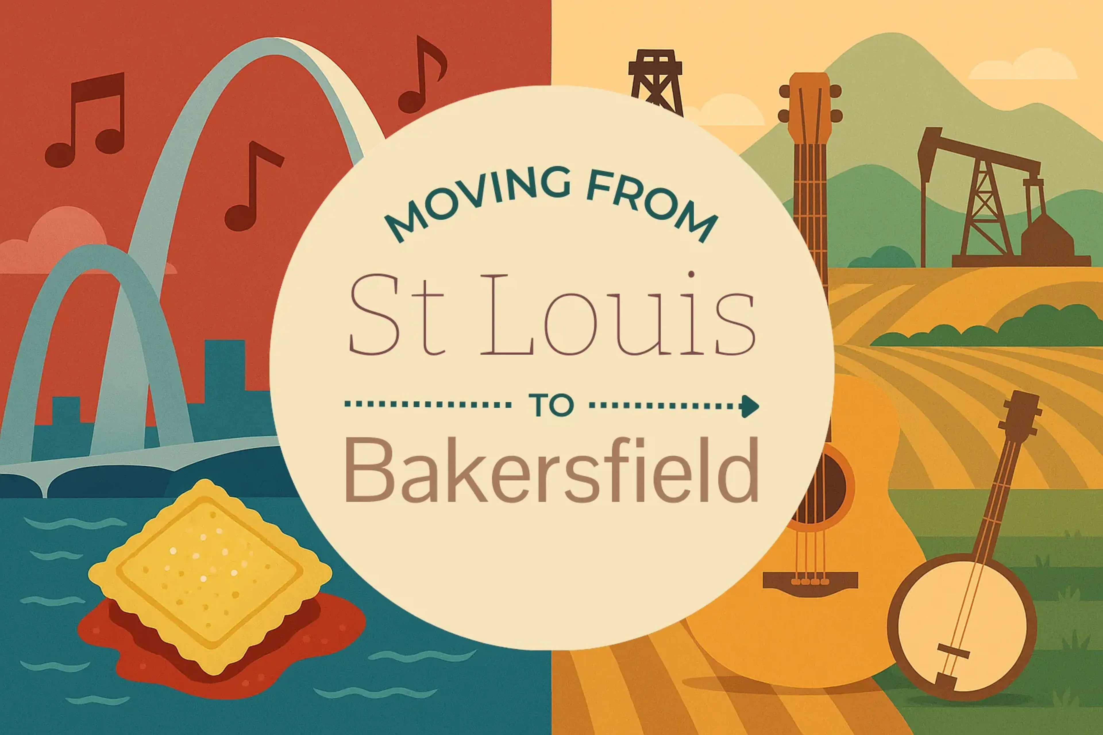 Side-by-side comparison of St. Louis to Bakersfield moving companies