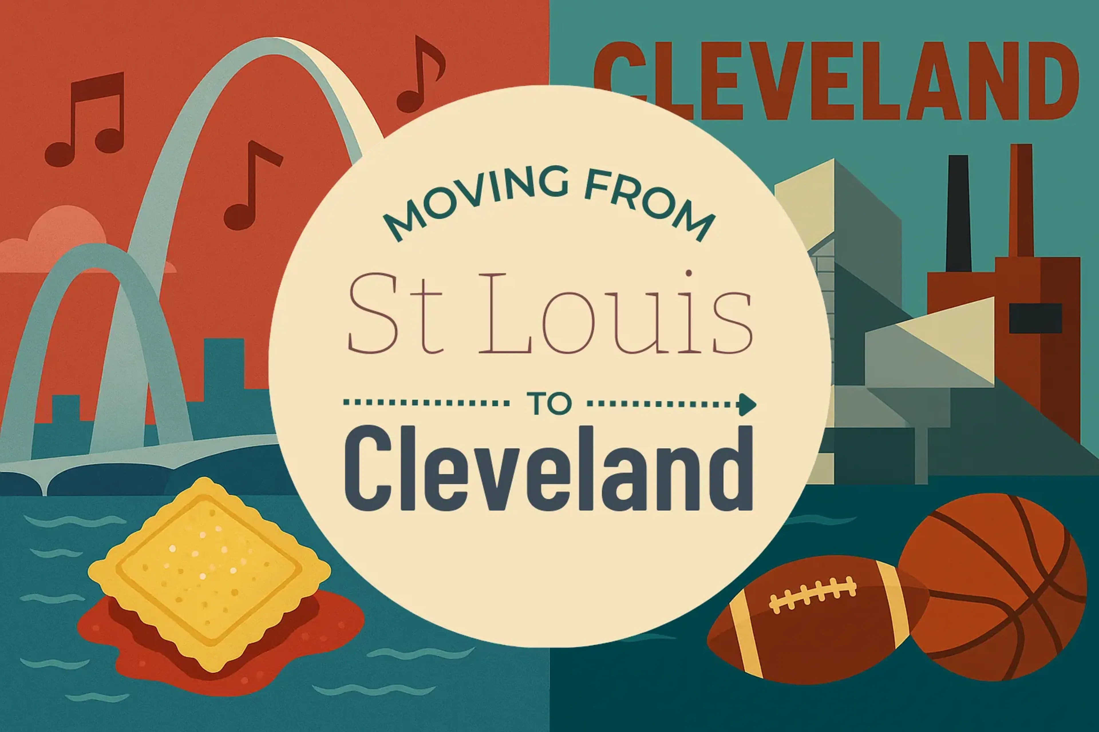 Side-by-side comparison of St. Louis to Cleveland moving companies