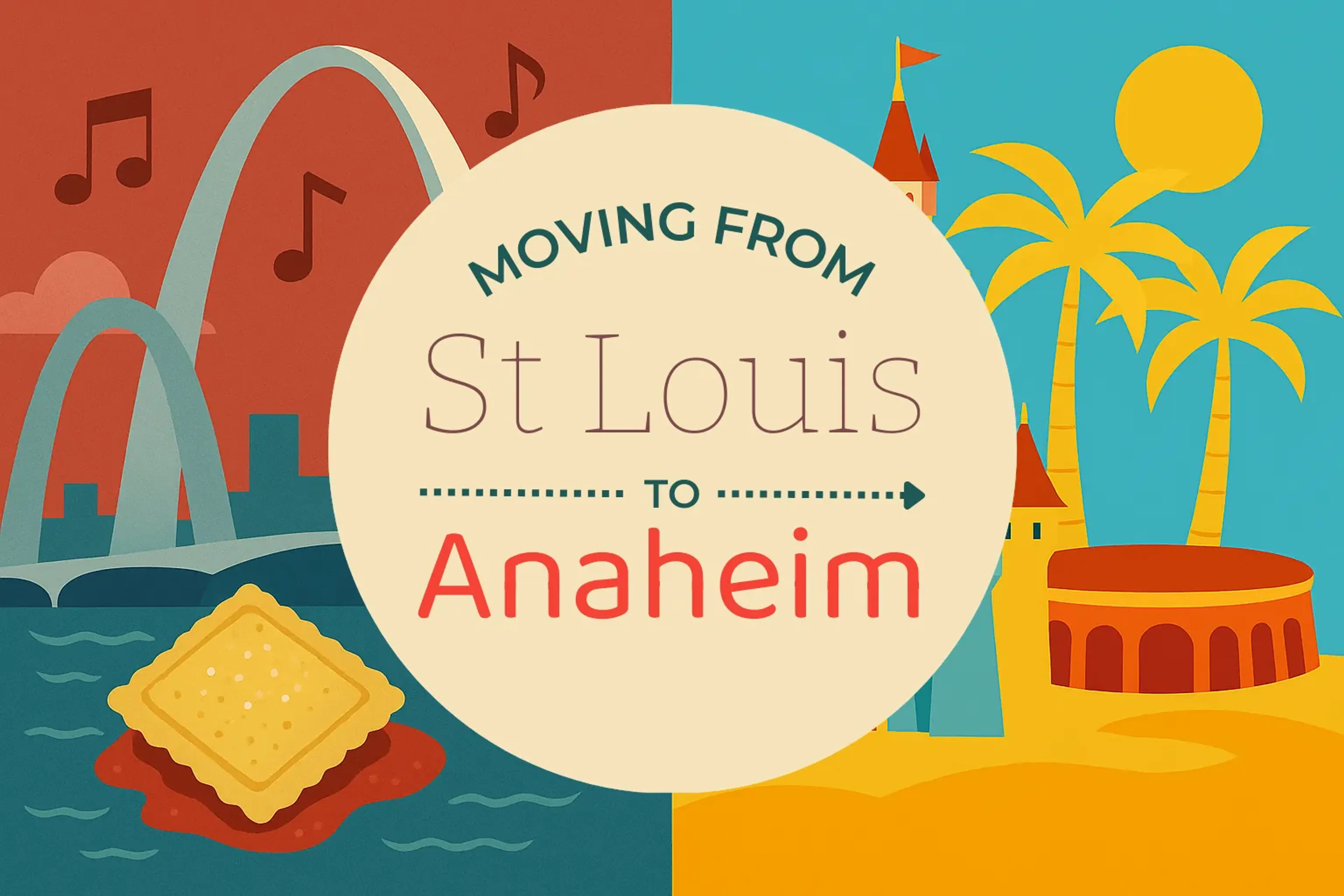 Side-by-side comparison of St. Louis to Anaheim moving companies