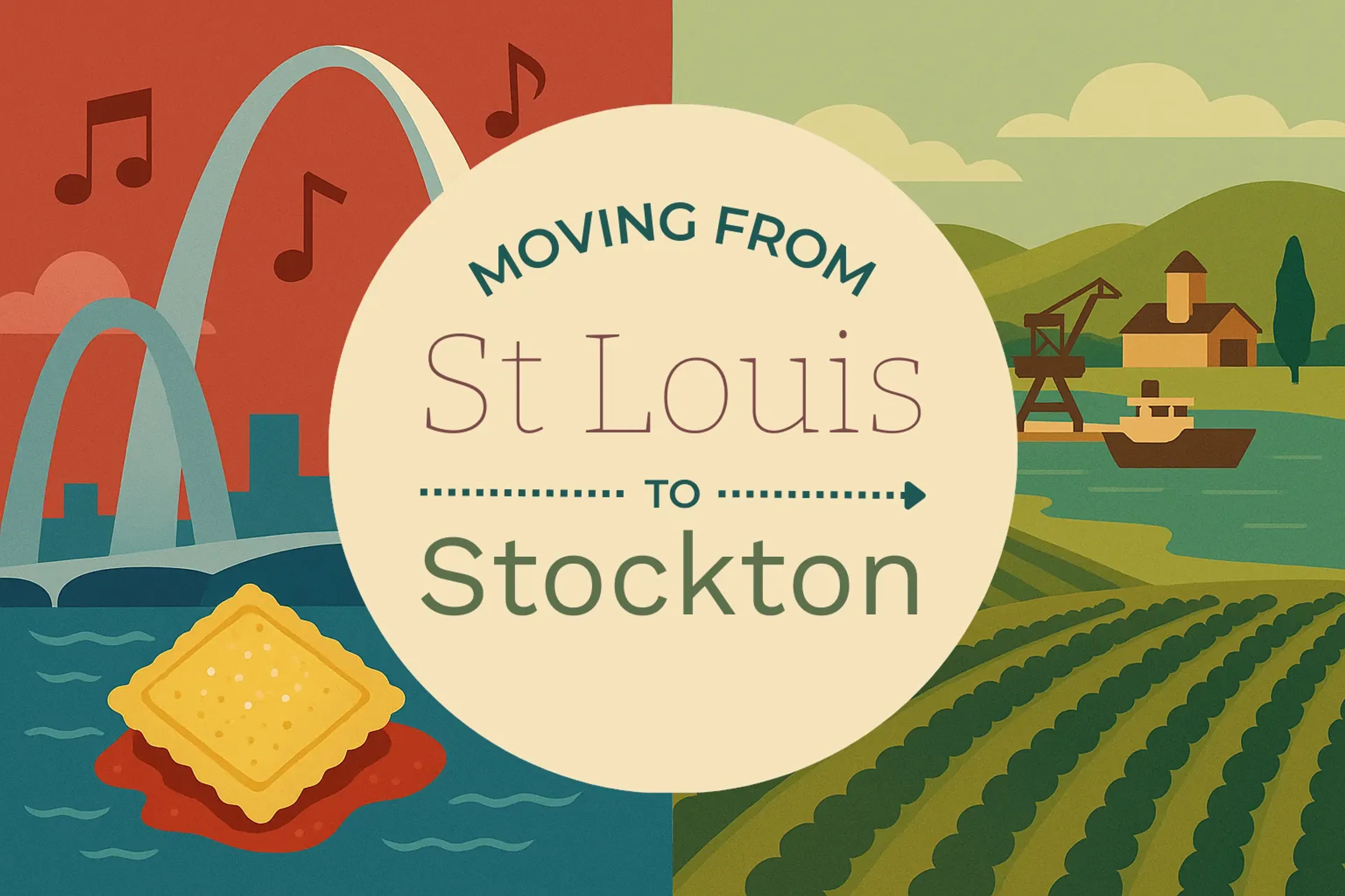 Side-by-side comparison of St. Louis to Stockton moving companies