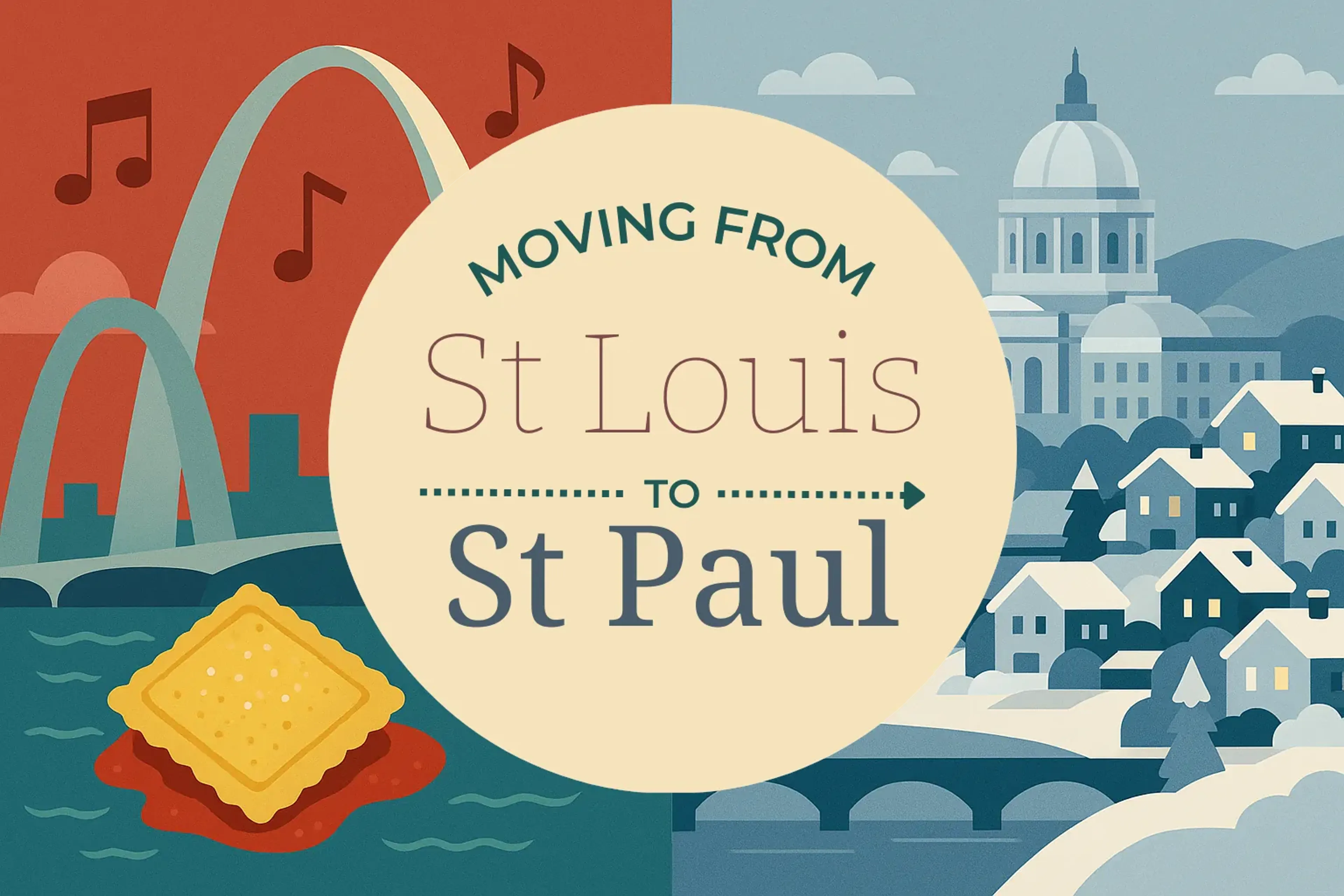 Side-by-side comparison of St. Louis to St. Paul moving companies