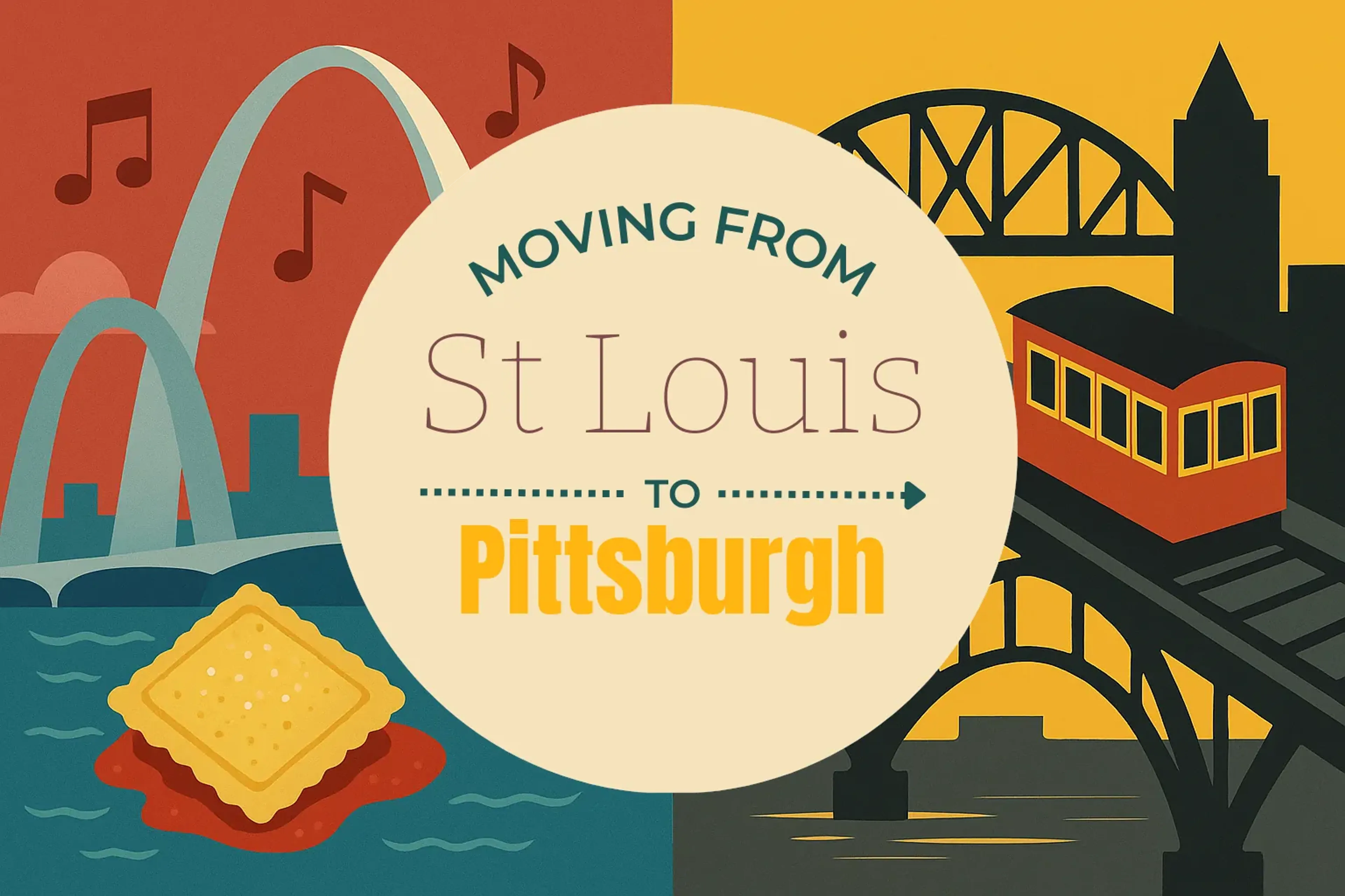 Side-by-side comparison of St. Louis to Pittsburgh moving companies