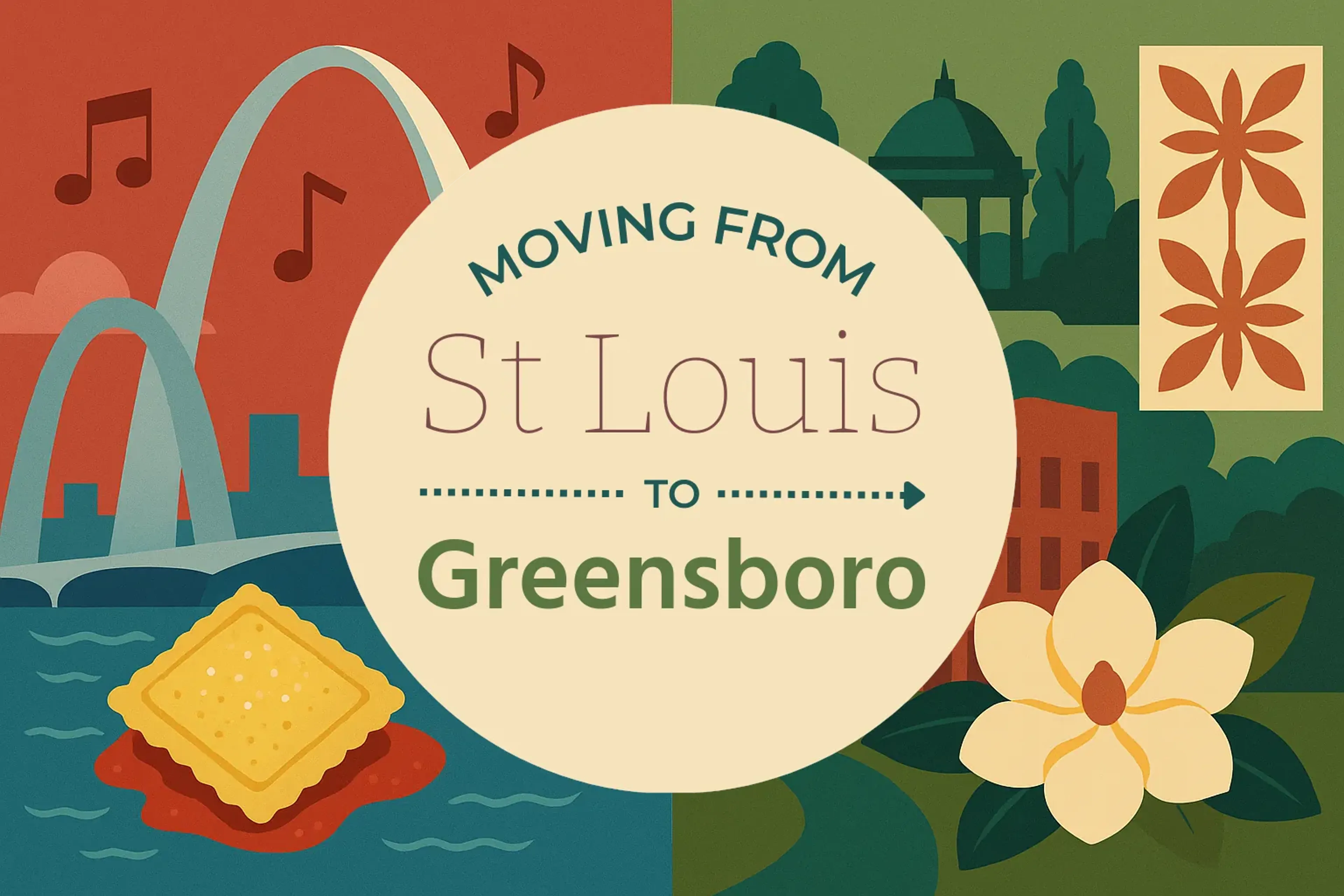 Side-by-side comparison of St. Louis to Greensboro moving companies