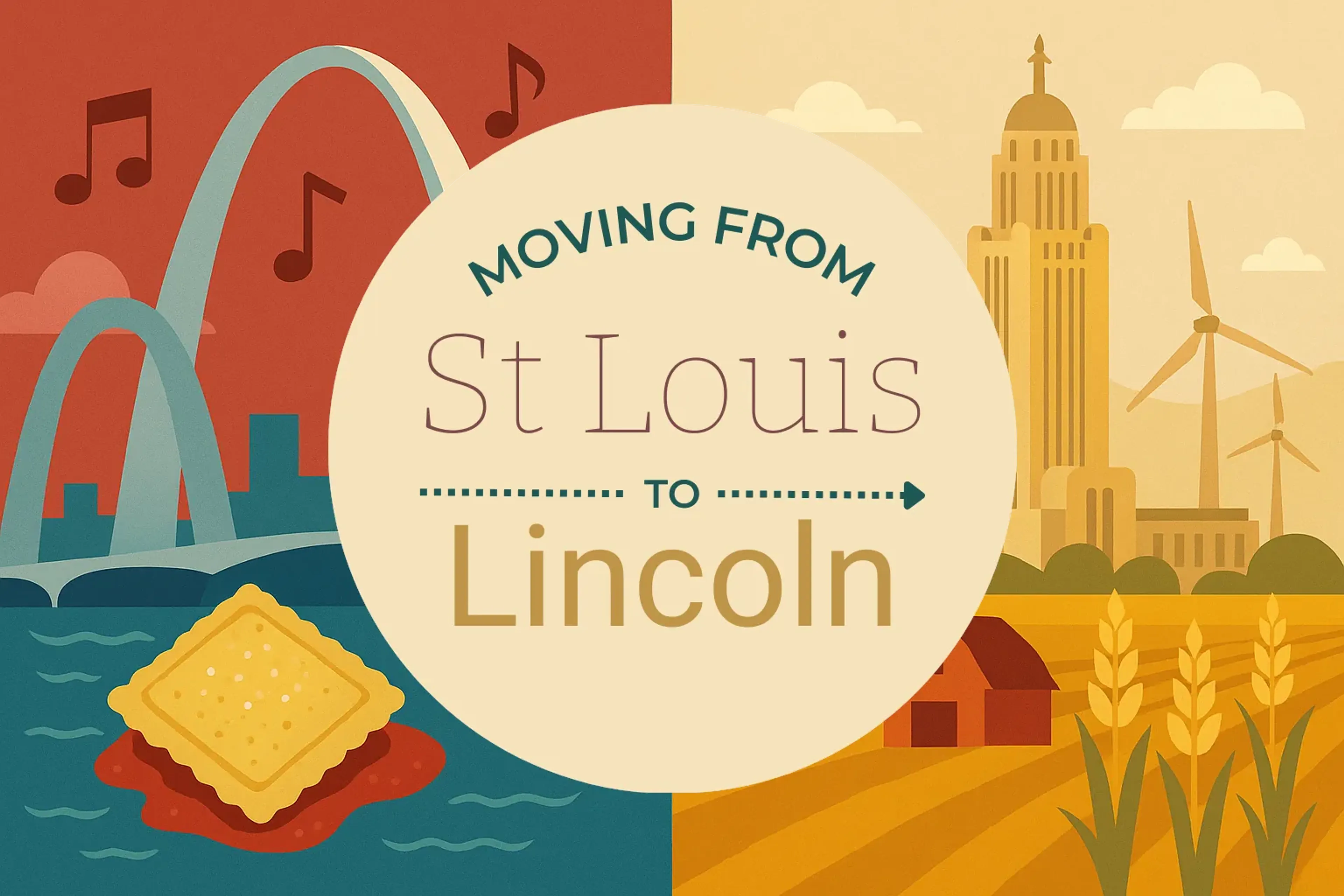 Side-by-side comparison of St. Louis to Lincoln moving companies